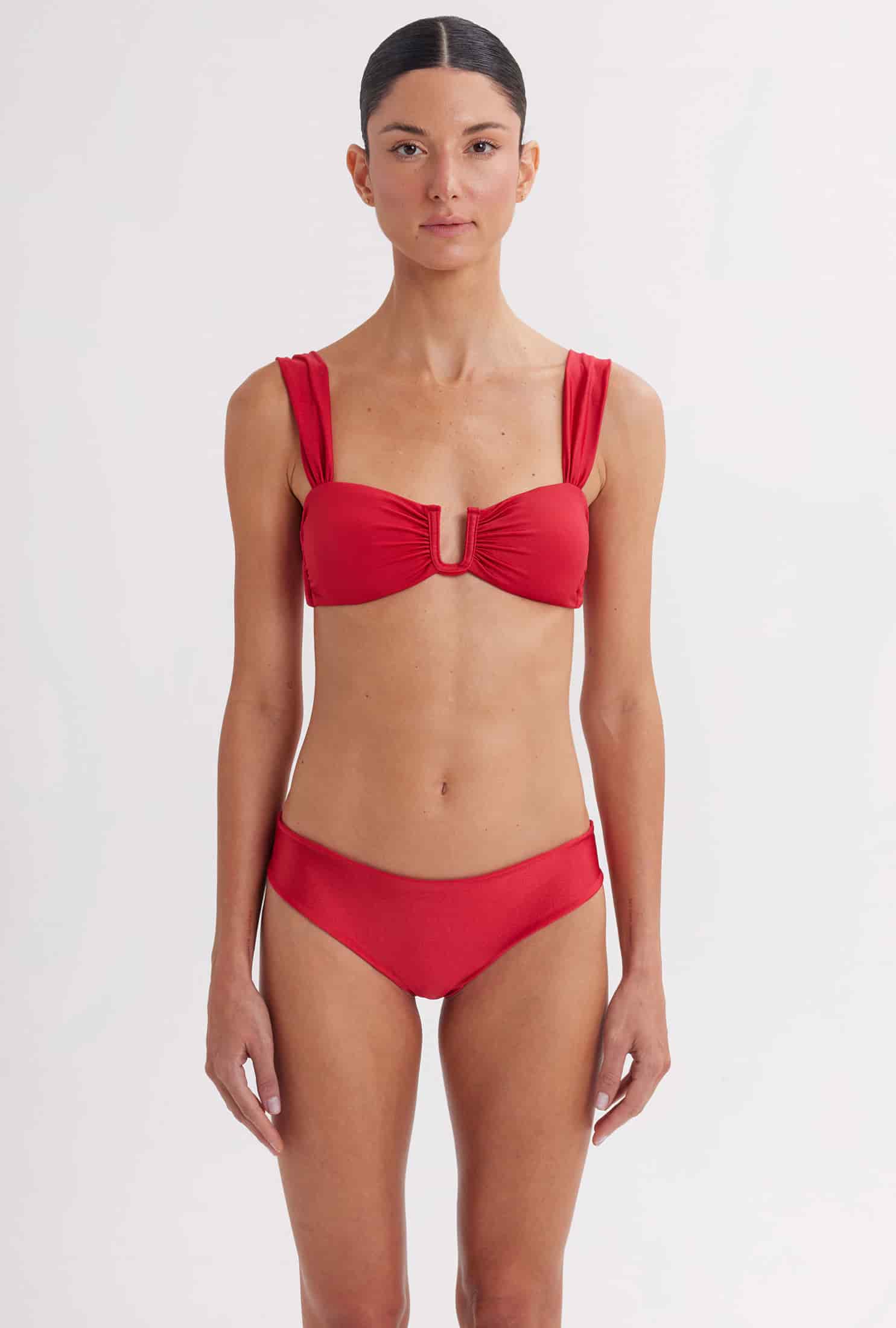 Top de Bikini Dalia Escarlata - miniatura 1