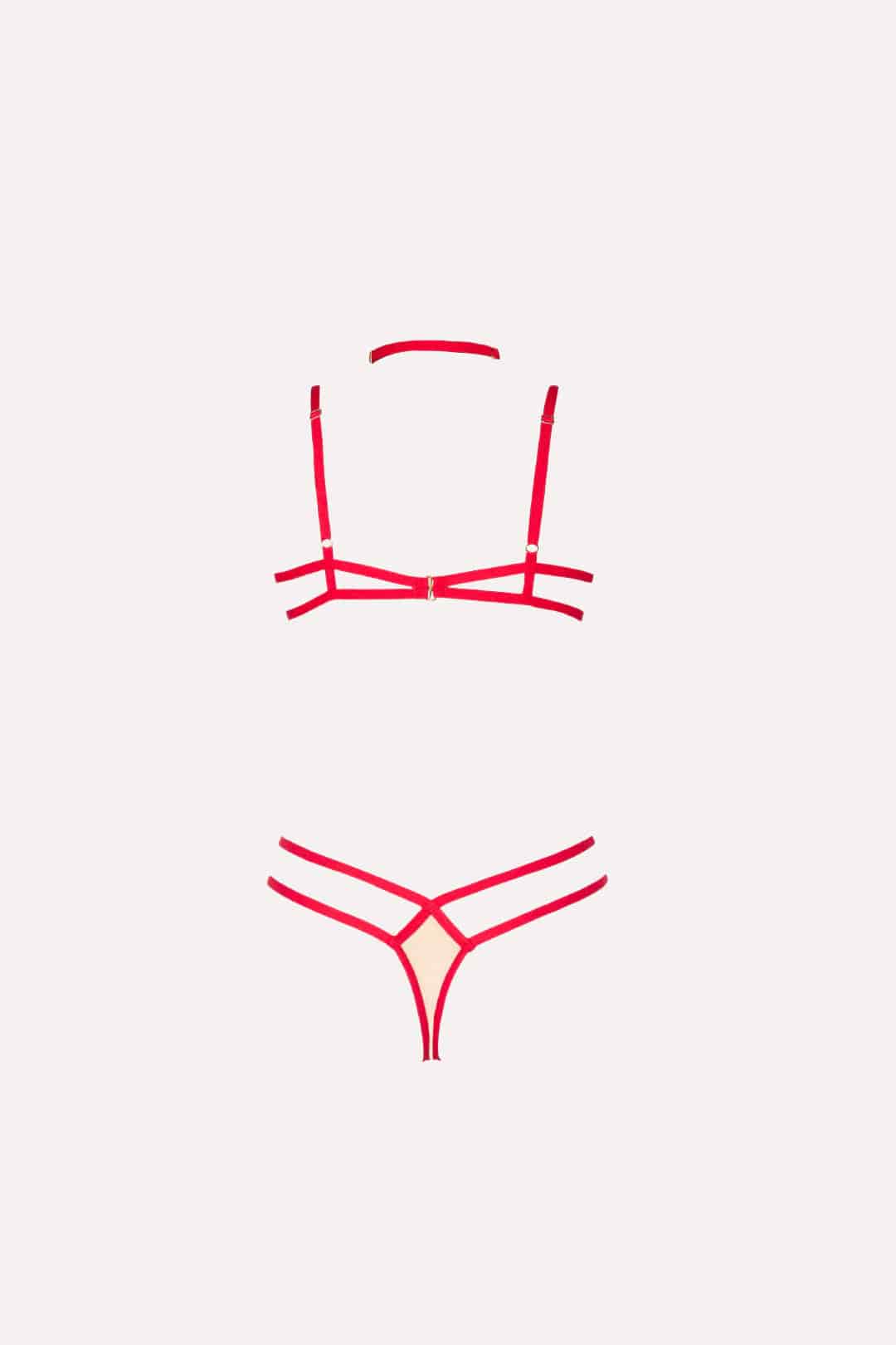 SET MIKAELA ROJO CEREZA - miniatura 7