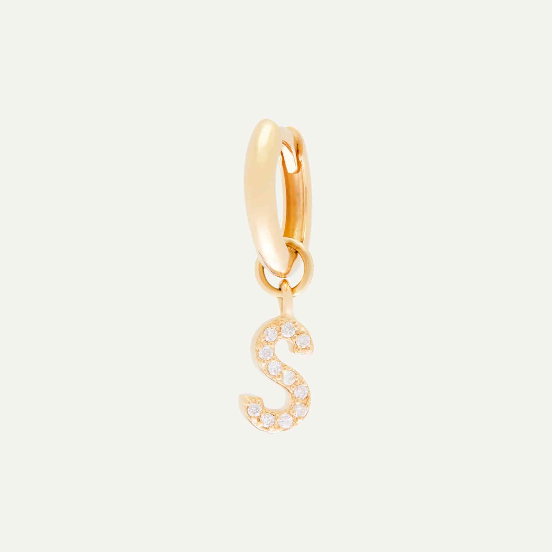 Charms huggies letras diamantes - miniatura 2