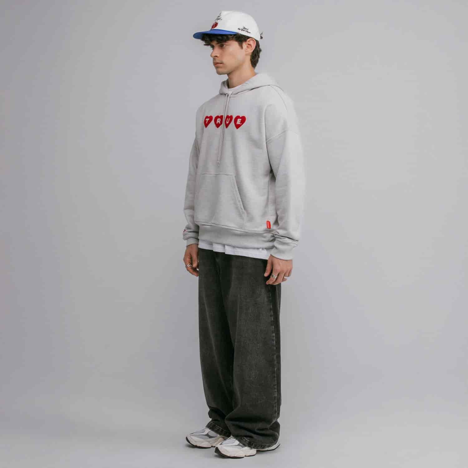 True X Smirnoff Hoodie - Gray - miniatura 4