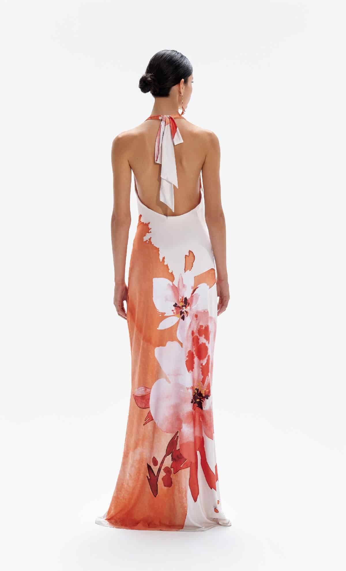 Vestido largo Moonflower Punch - miniatura 4