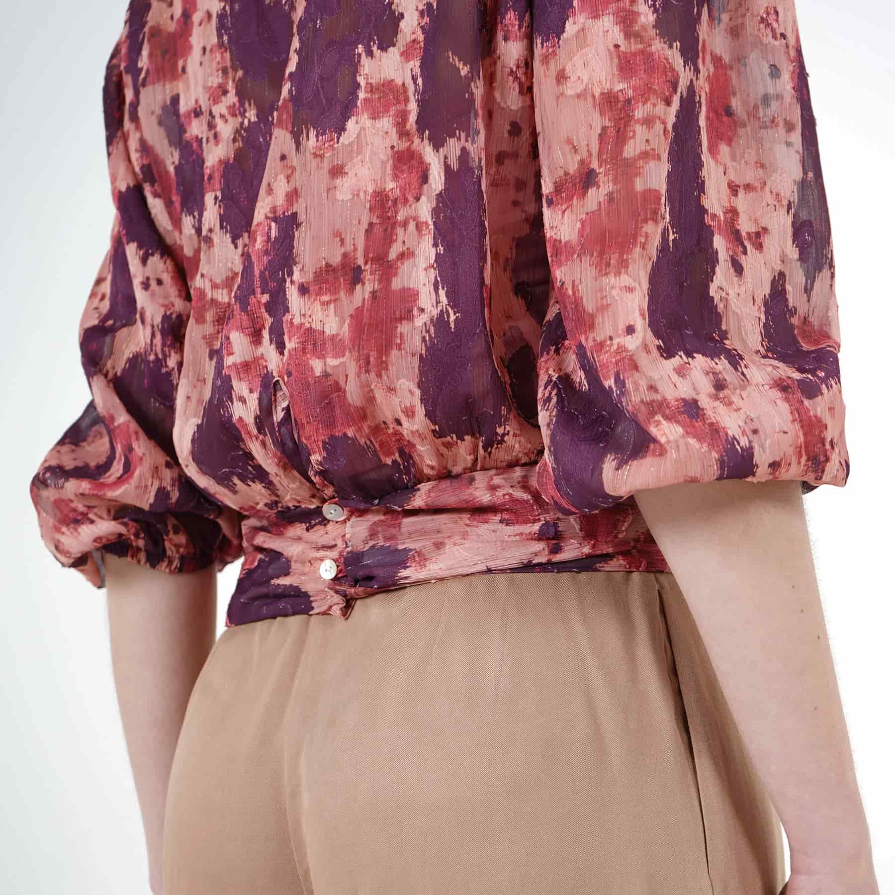 Blusa Cuello Redondo Manga Larga - miniatura 4