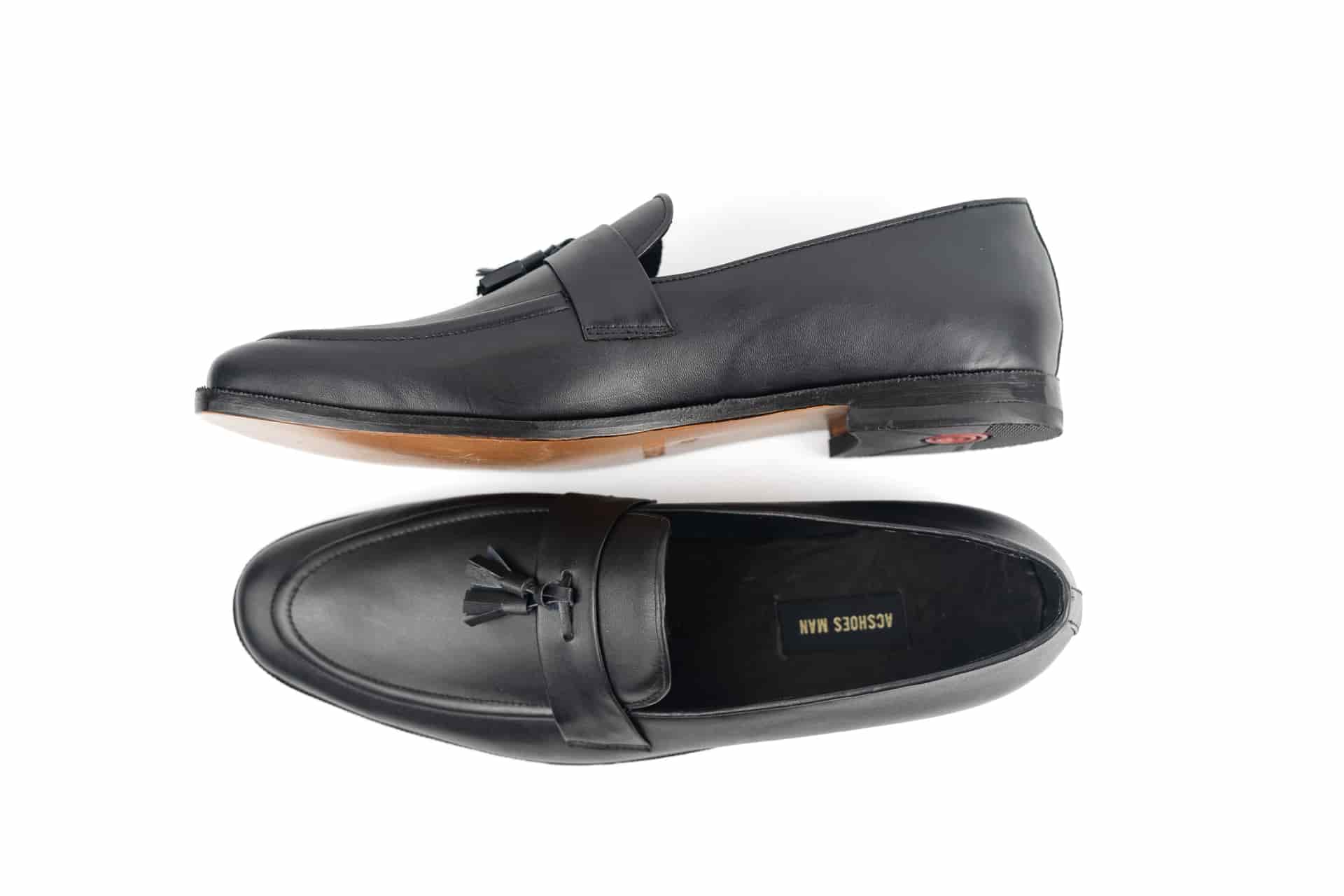 LOAFERS EN CUERO NEGRO ROBUSTO - miniatura 3