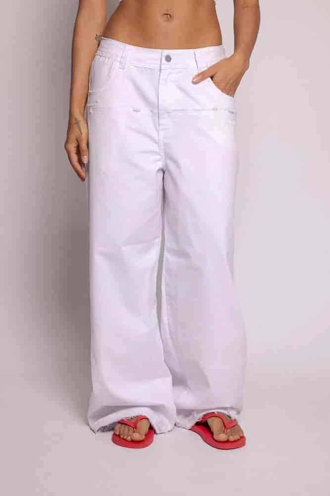 Baggy Motion Dama Blanco - miniatura 3