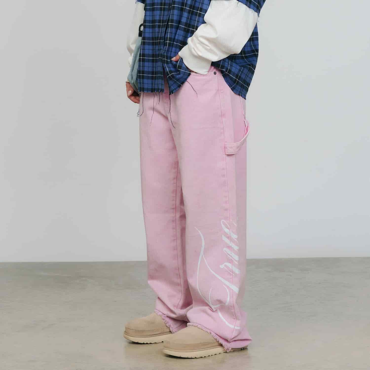 Blush Mid-Rise Pants - Pink - miniatura 2