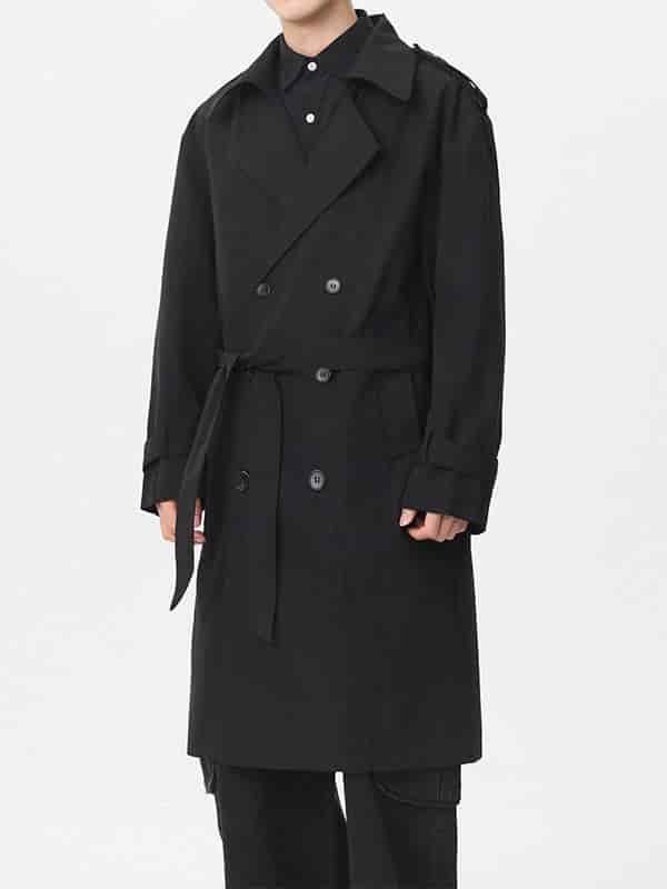 Classic Double-Breasted Trench Coat - miniatura 1