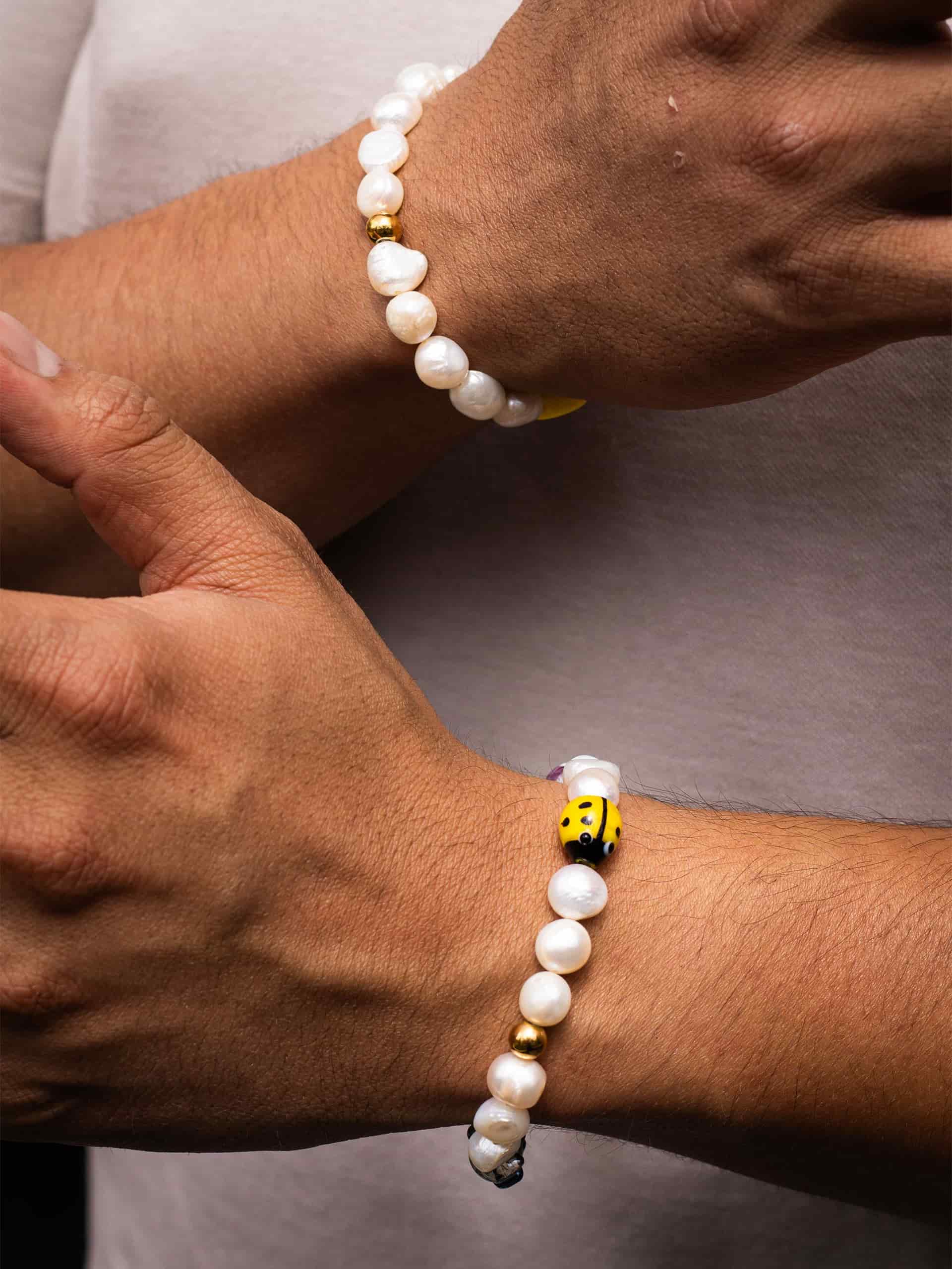 Brazalete Perla de Rio Chunky 7mm - miniatura 2