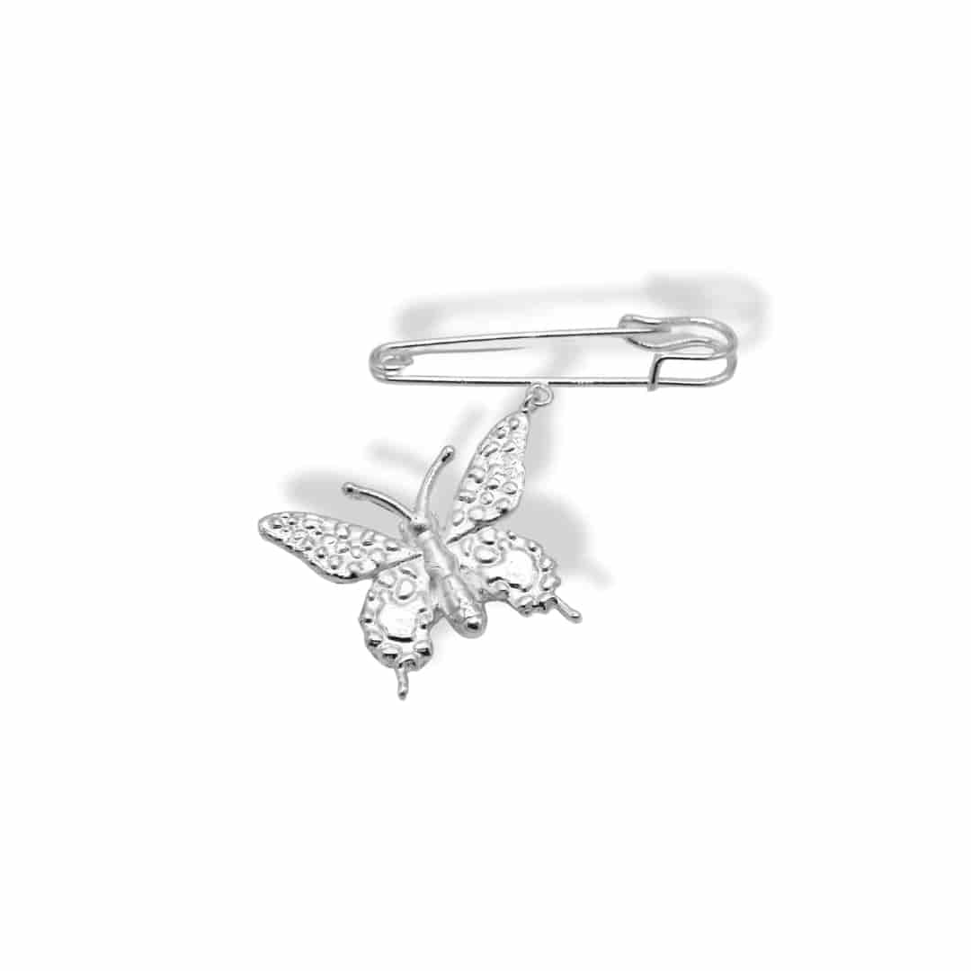 Pin tipo gancho con mariposa grande - miniatura 3