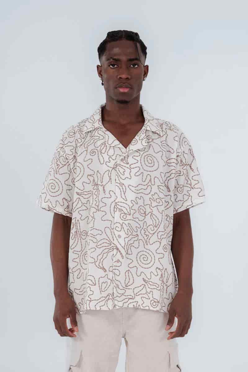 Camisa moda coral - miniatura 5