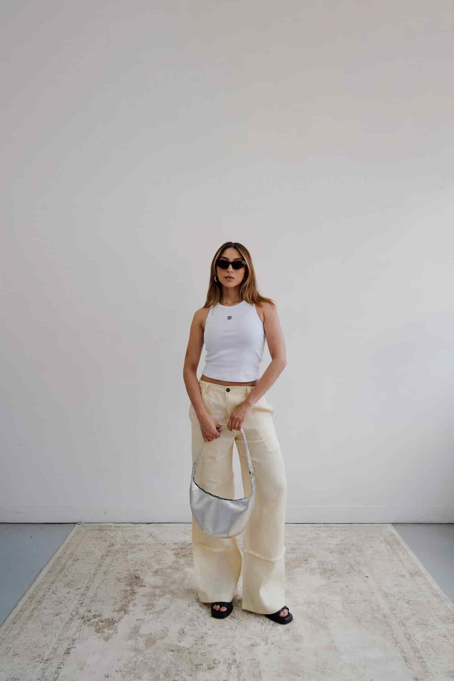 Tank top de algodón | Blanco - miniatura 3