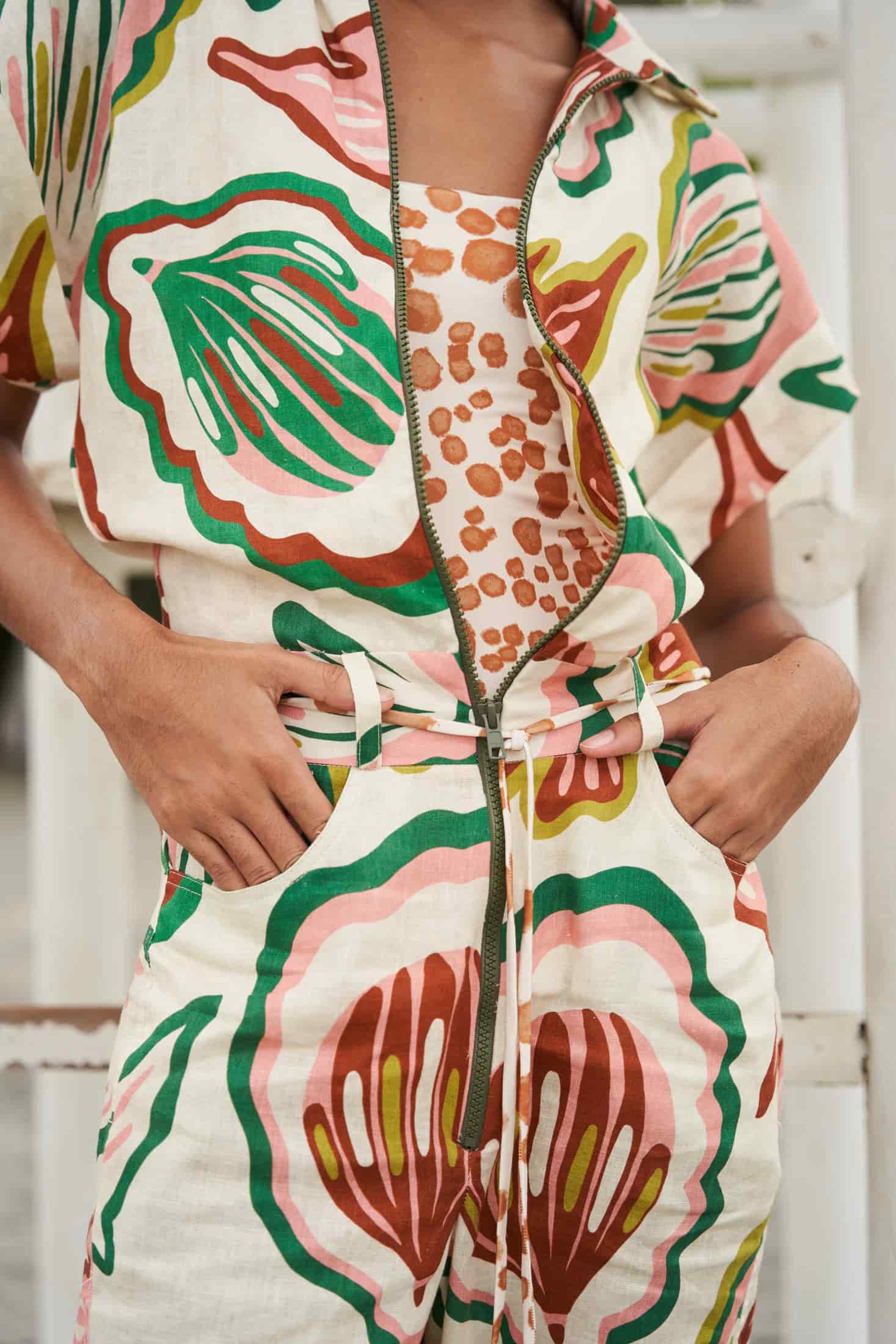 Jumpsuit Kauai Beige - miniatura 3