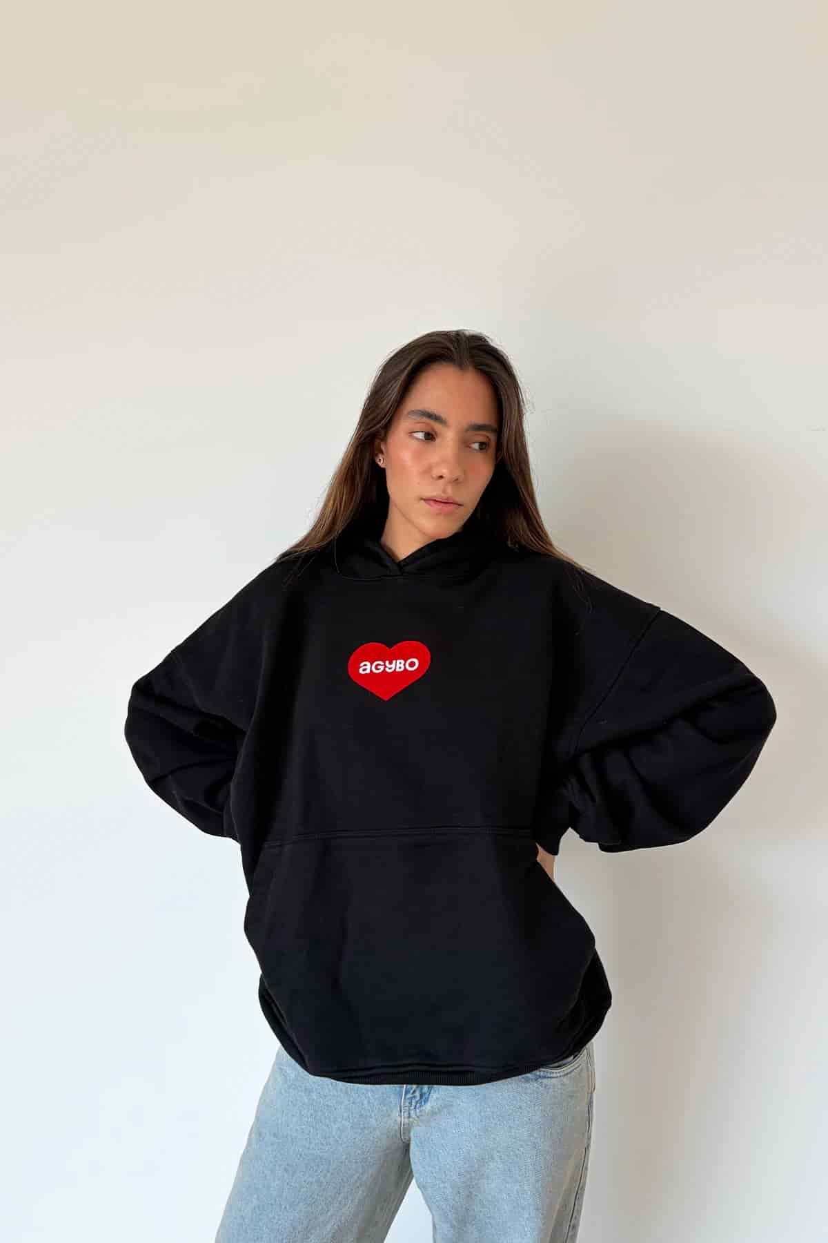 ICONIC Hoodie Black - miniatura 4