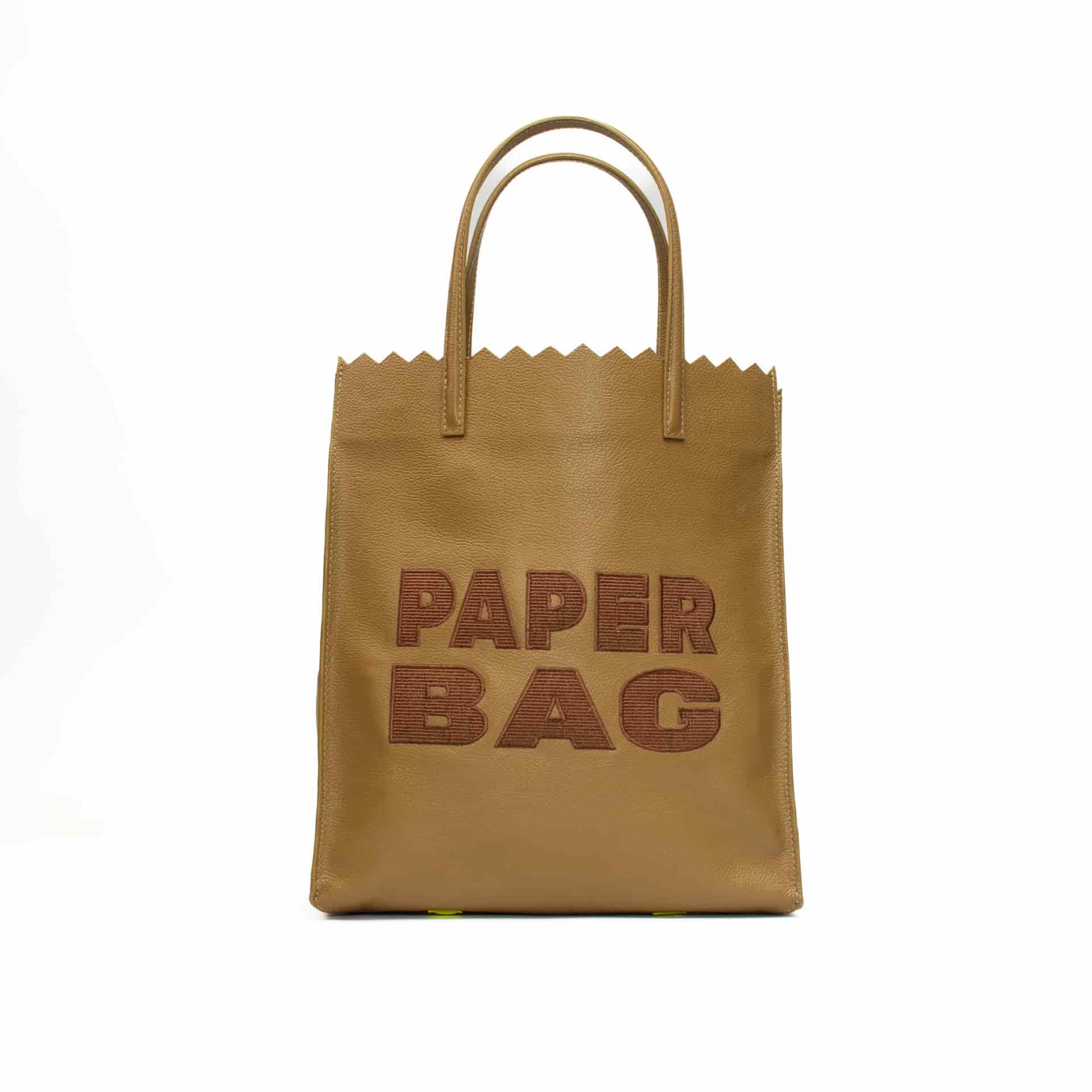 Paper Bag - Moss x Caramel - miniatura 1