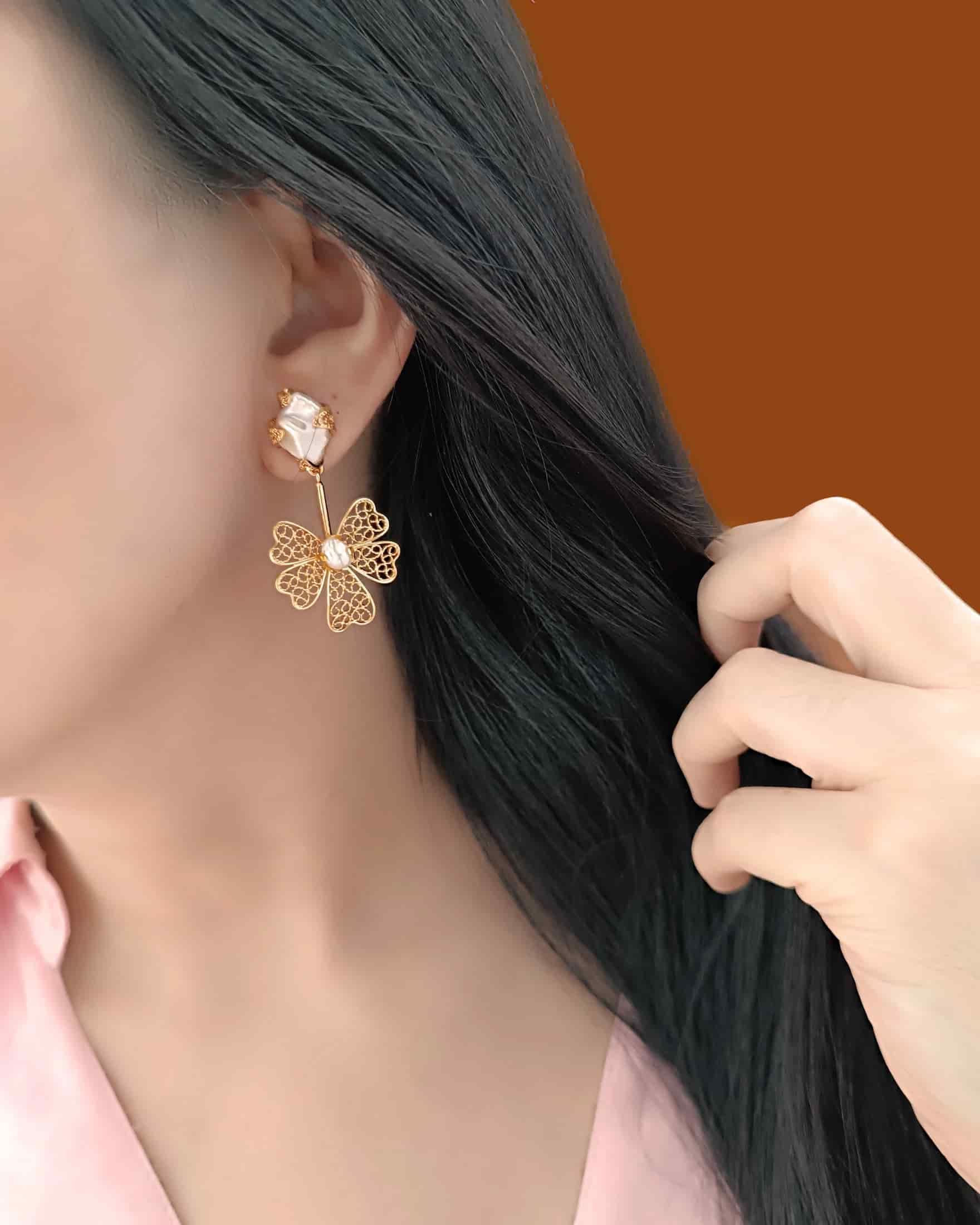 Aretes filigrana Alegría - miniatura 2