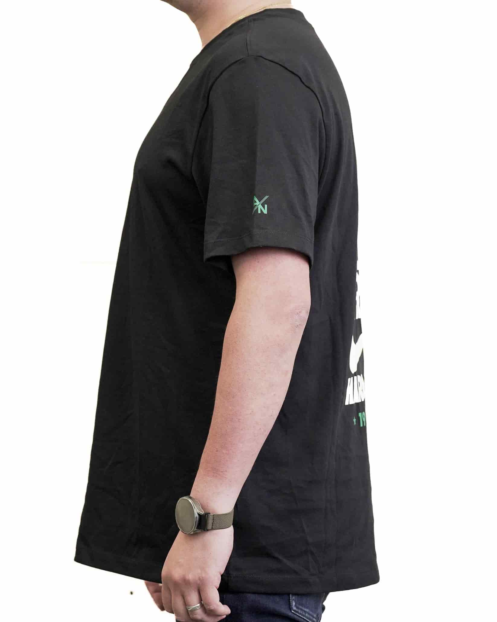 CAMISETA NEGRA HOMBRE HARD WORK NIKE - miniatura 3