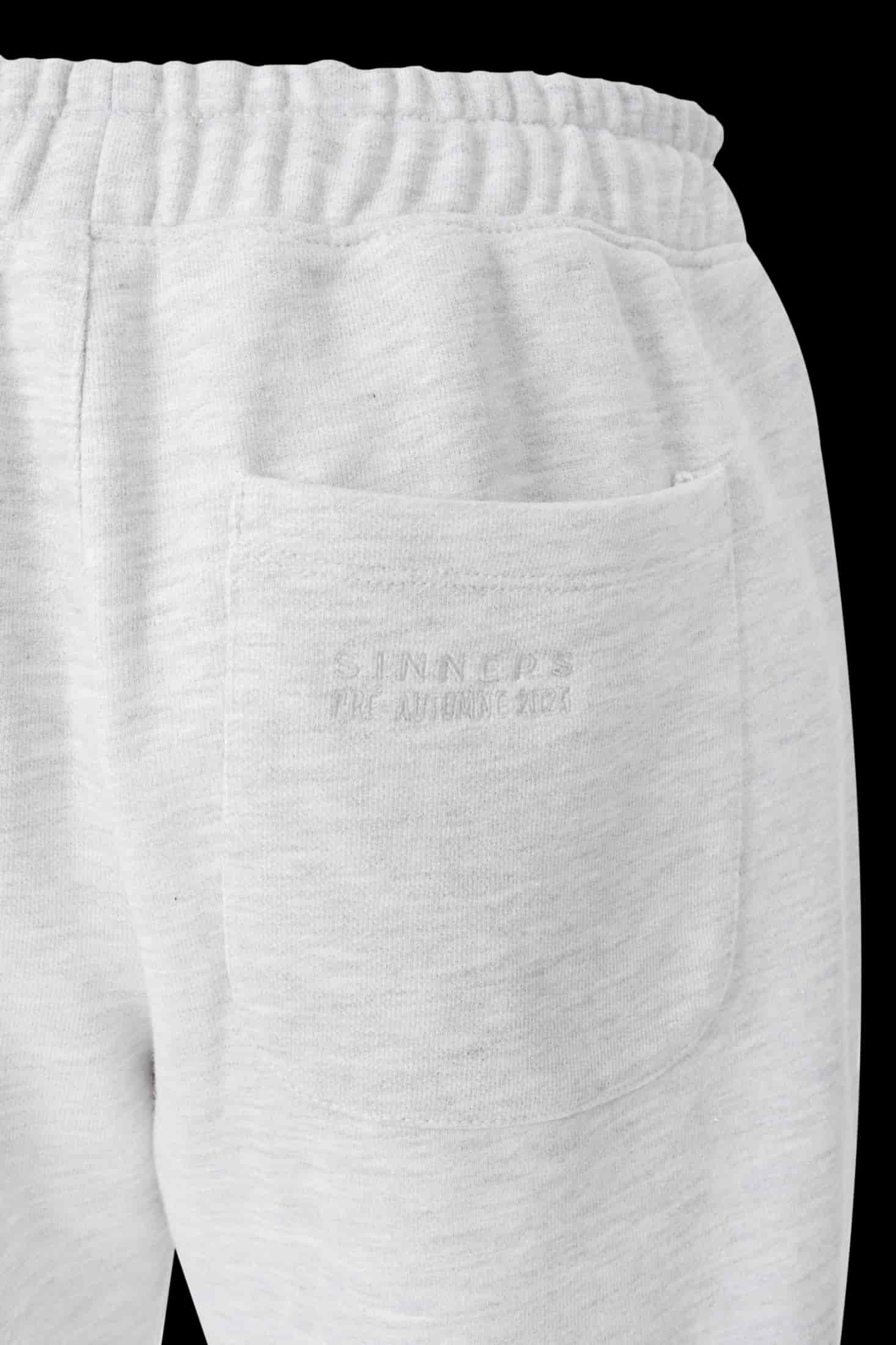 POLIZIA GRAY FLARED SWEATPANTS - miniatura 4