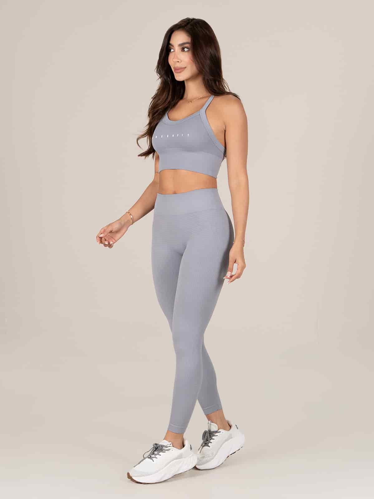 City Leggins Set Seamless Gris - miniatura 2