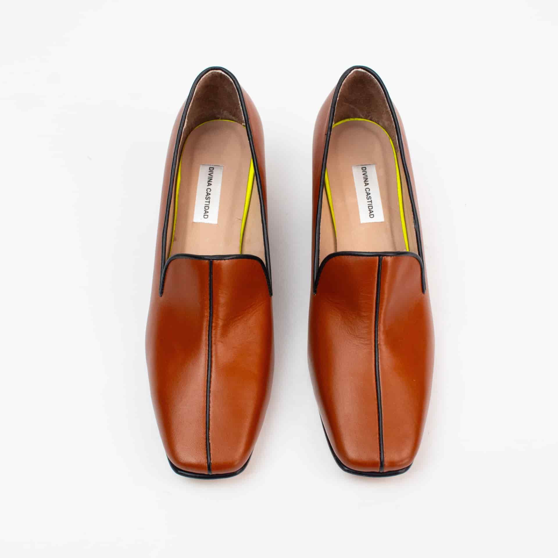 LOAFERS - honey x black - miniatura 3