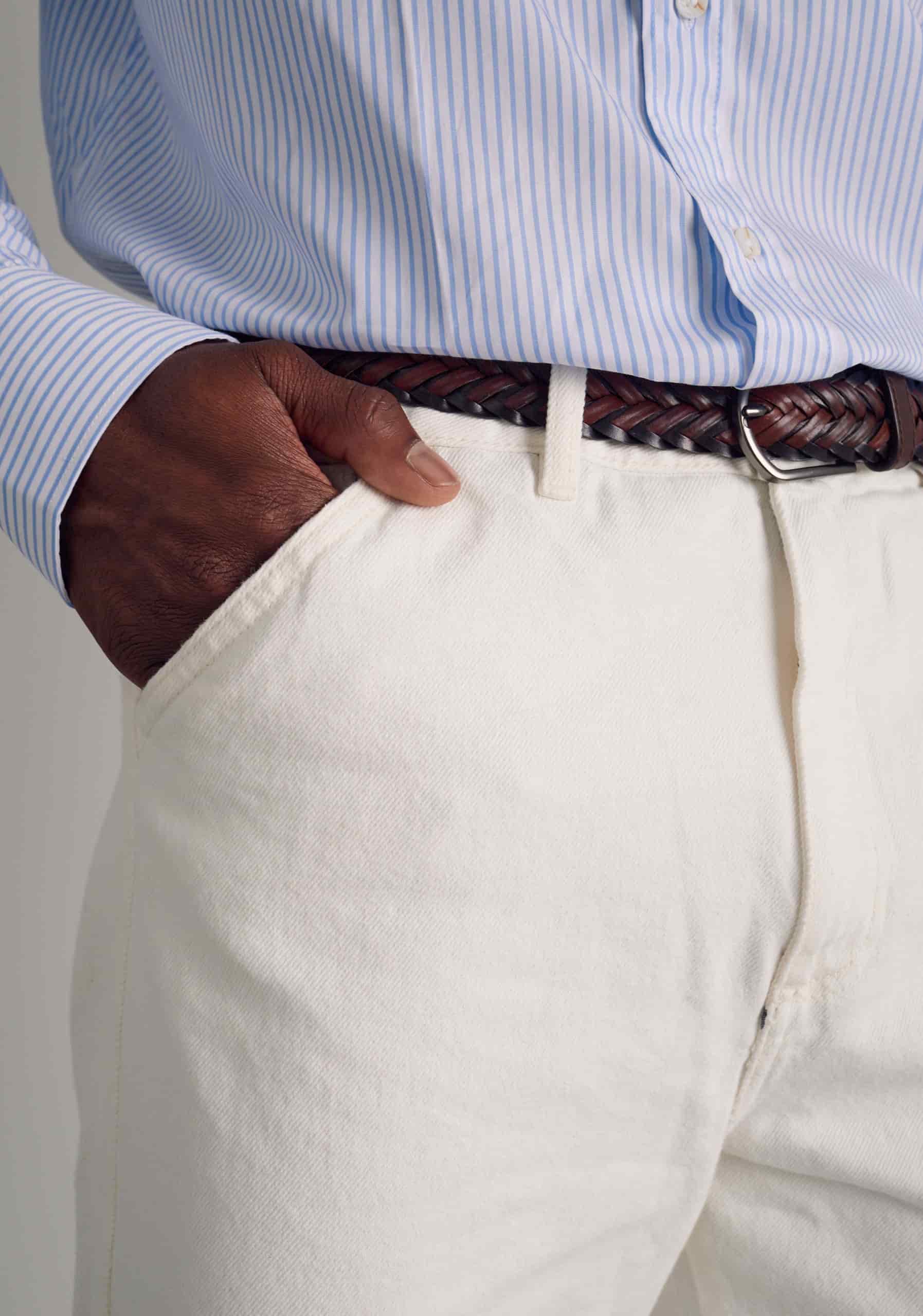 Pantalón H Dylan 5 Bols. Marfil - miniatura 5