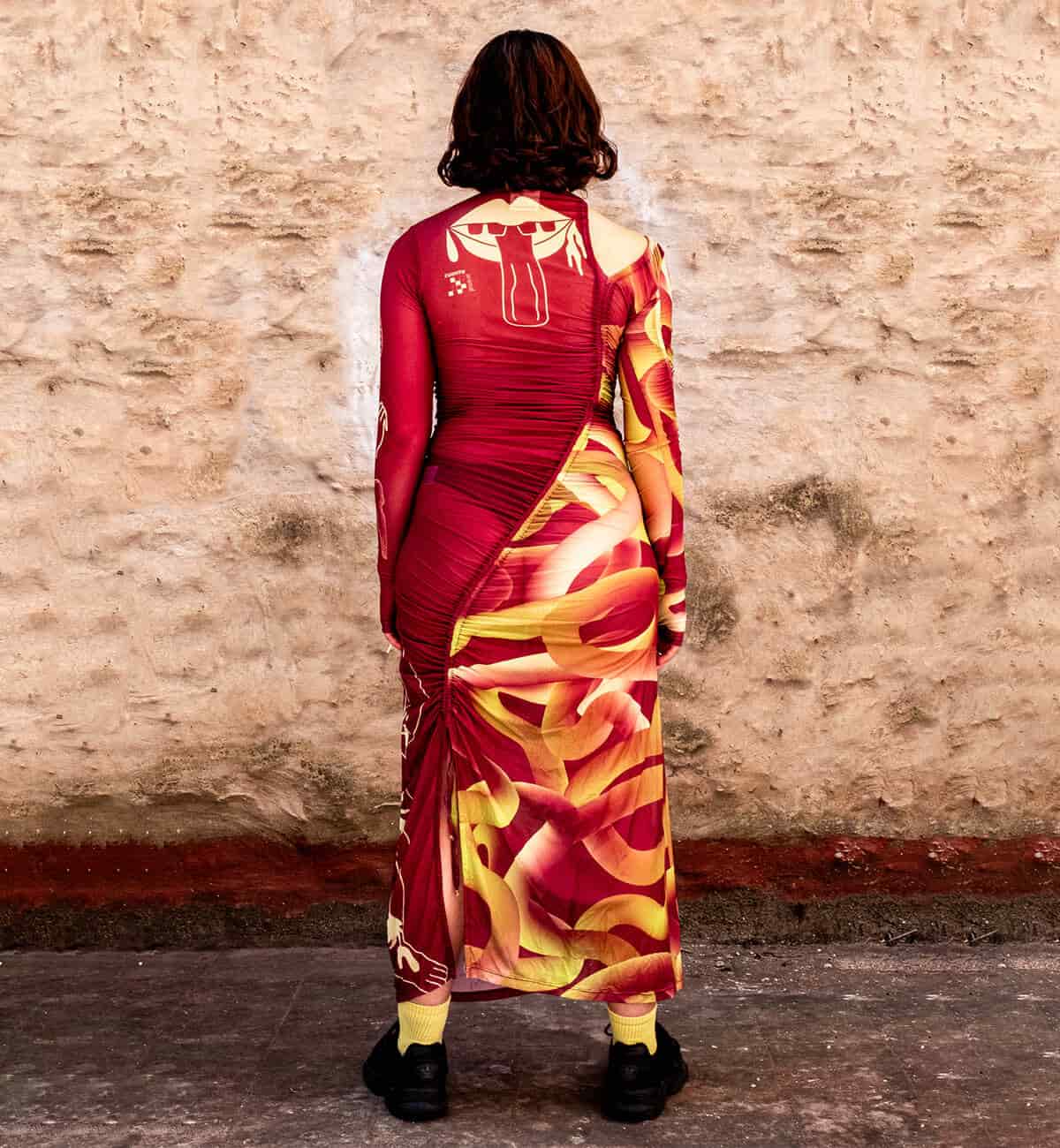 ✴︎Vestido de Malla Insaciable 🩸 Cc: Caníbal ✴︎ Longitud Ajustable ✴︎ - miniatura 2