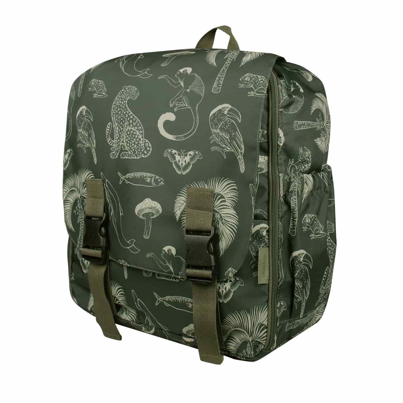 Morral Cabina Tapa Ultra Citybags Estampado Amazonas - miniatura 1