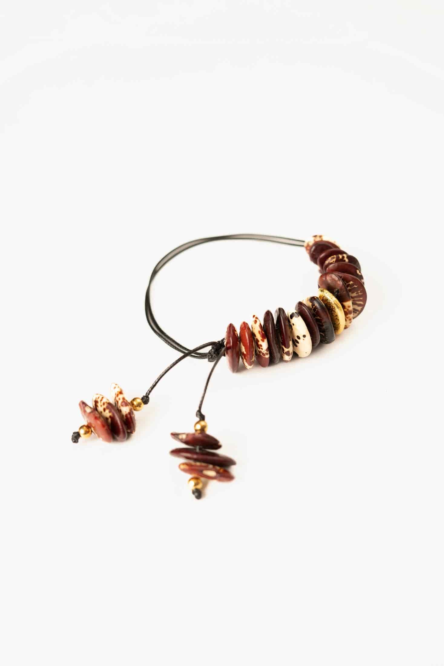 Pulsera Siembra Oro Frijol Rojo - miniatura 1