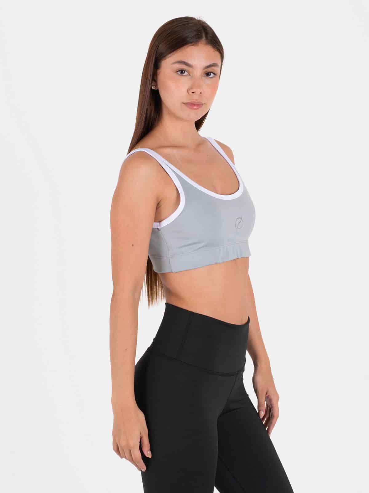 Top tunic gris claro - miniatura 2