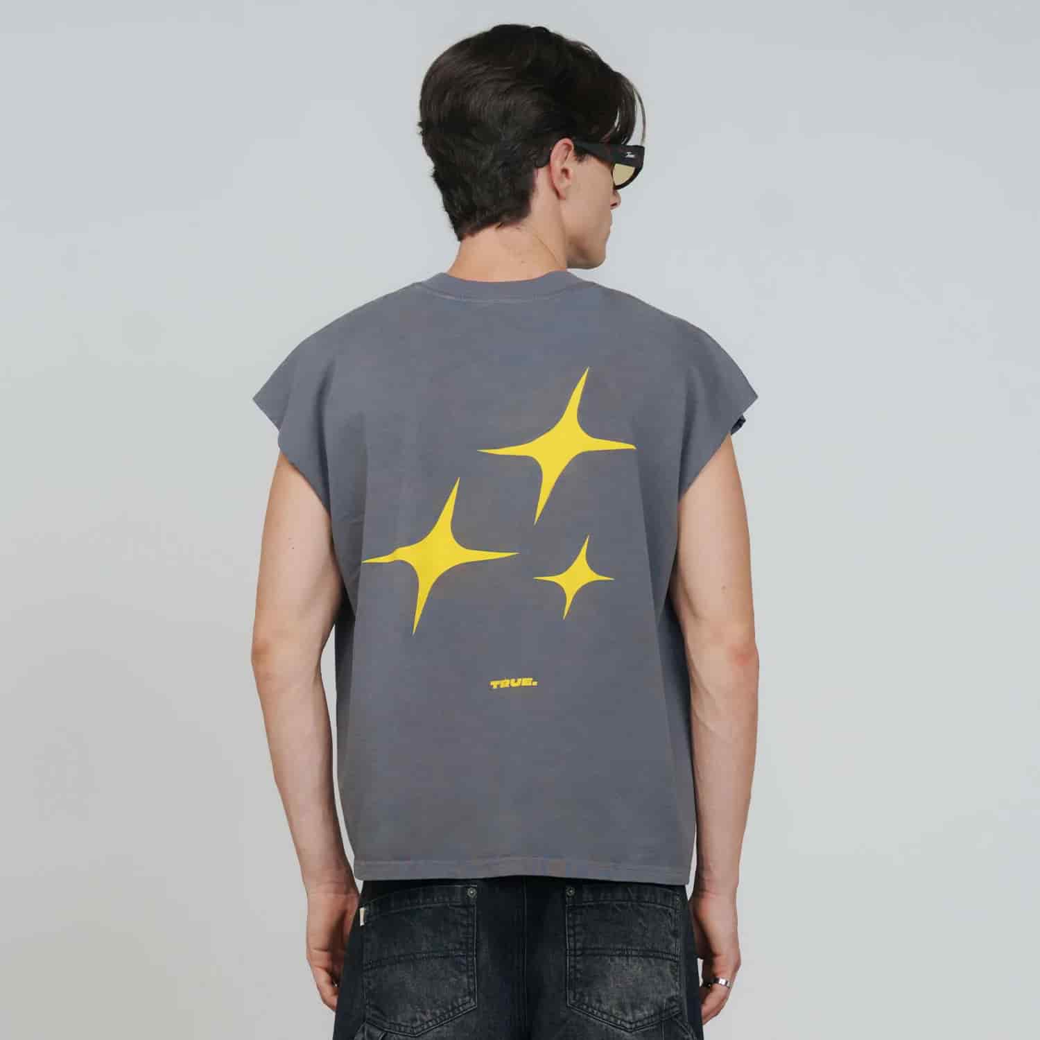 Intuition Sleeveless Tee - Gray - miniatura 4