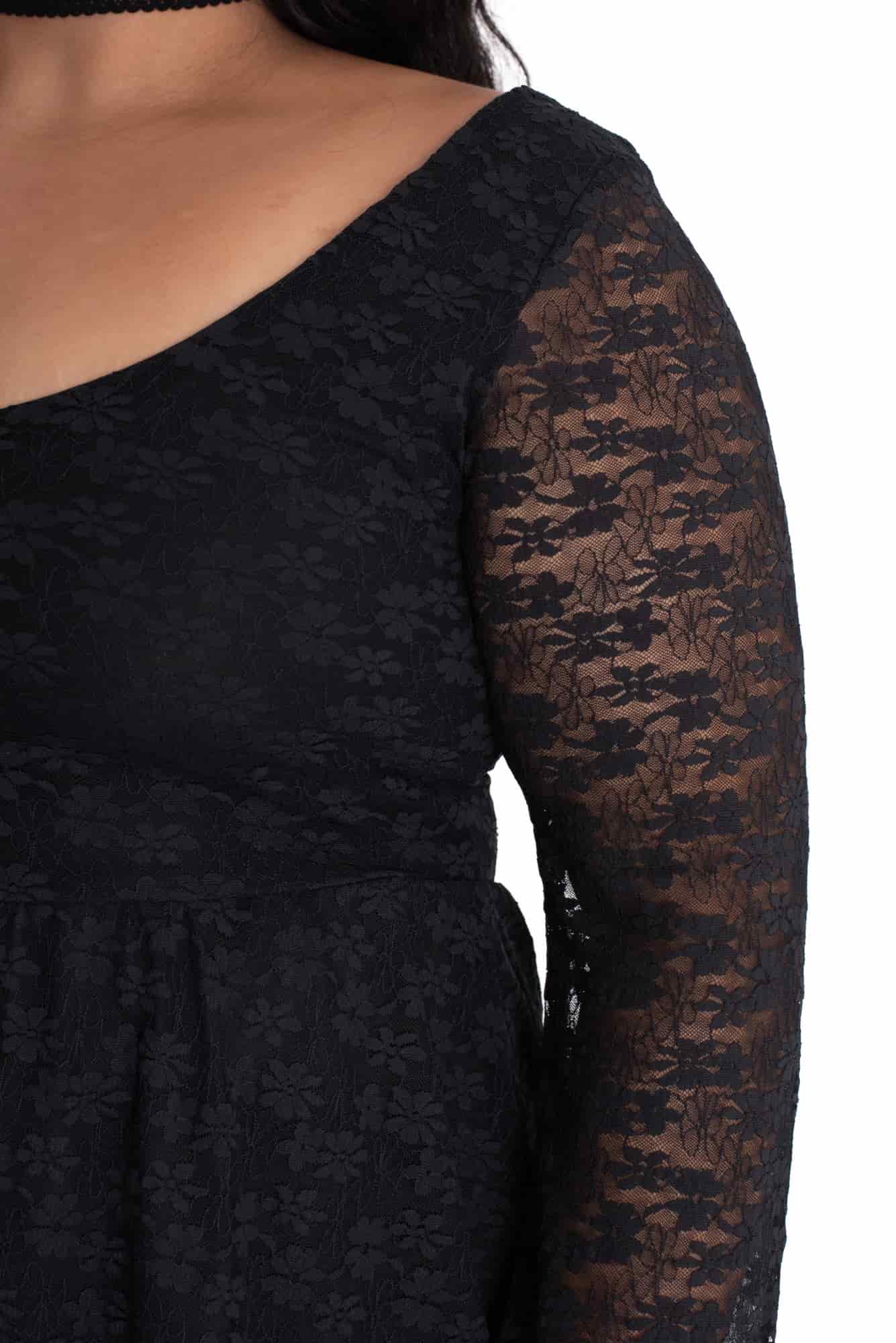 Vestido Florencia Negro - miniatura 6