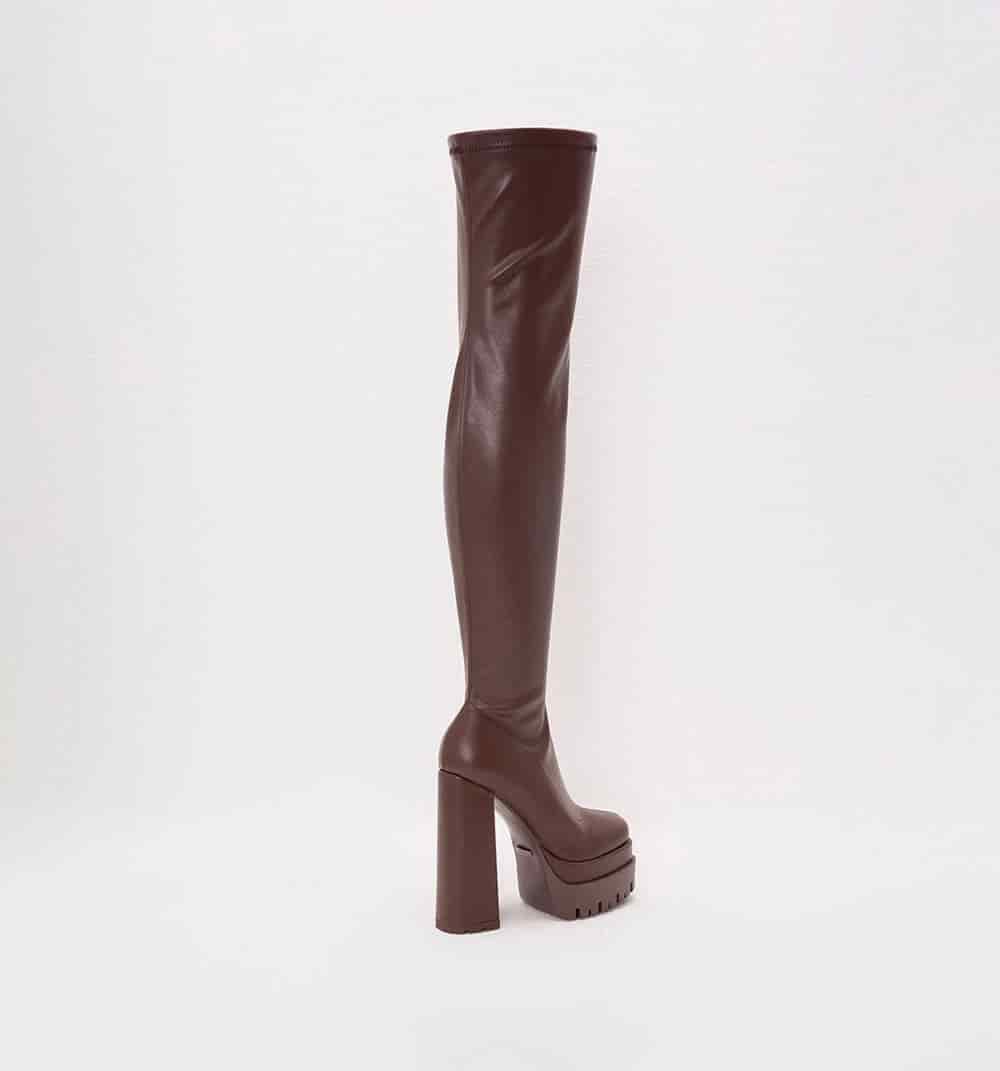 Bota caña alta con doble plataforma suel - miniatura 2