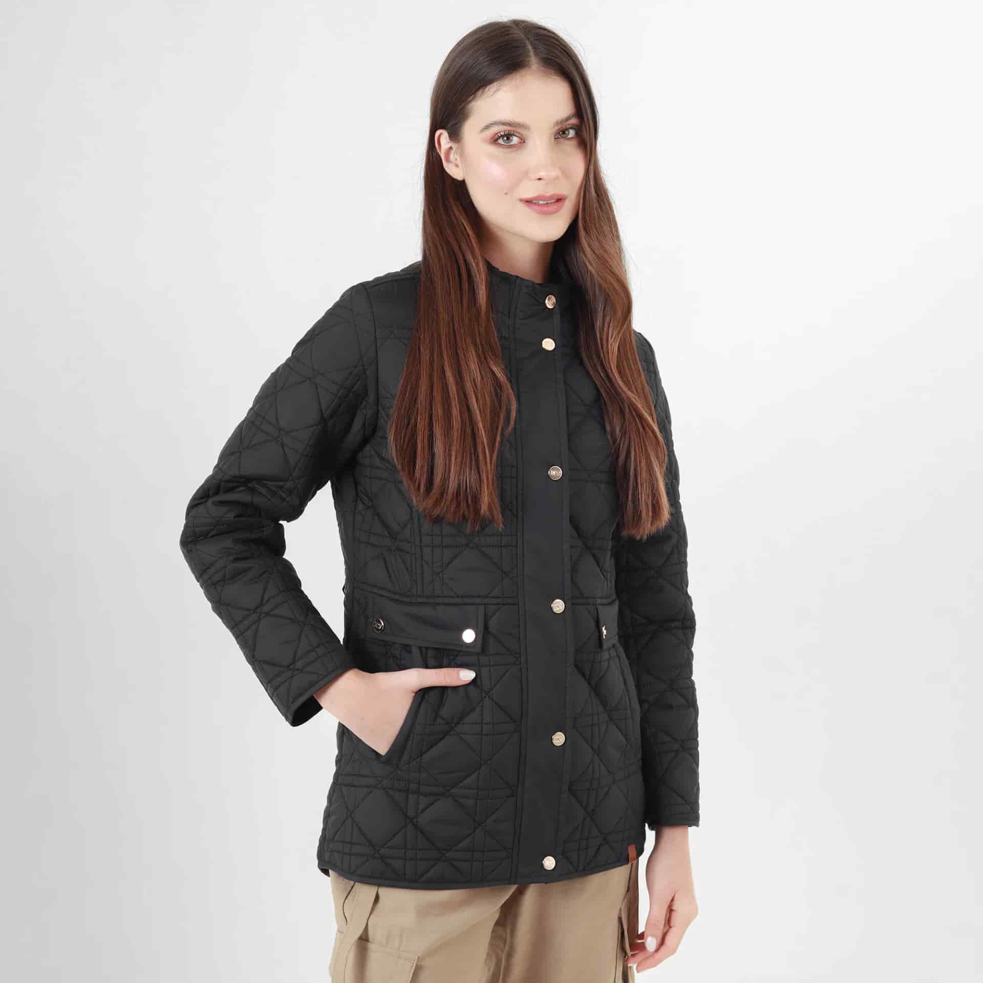 Chaqueta Cuello Alto Manga Larga - miniatura 2