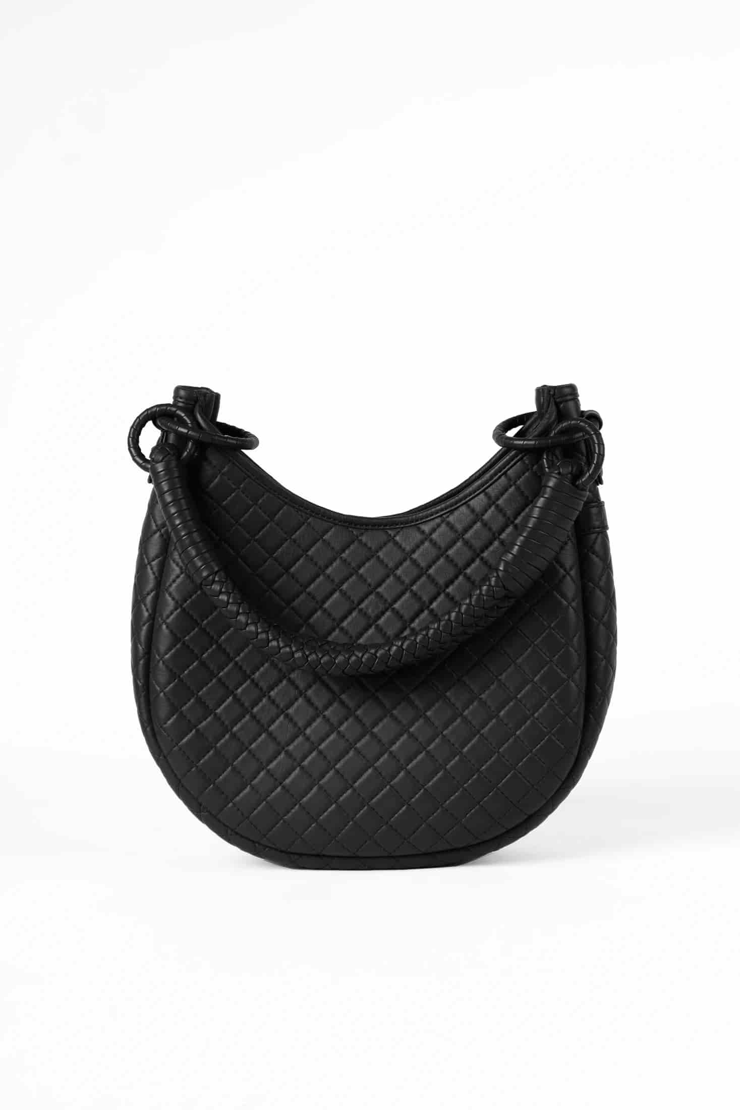 Saddle Shoulder Bag, Black - miniatura 1
