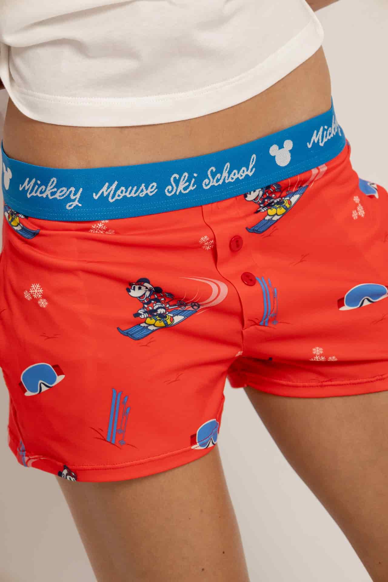 Conjunto Short Elástico Rojo Minnie - miniatura 3