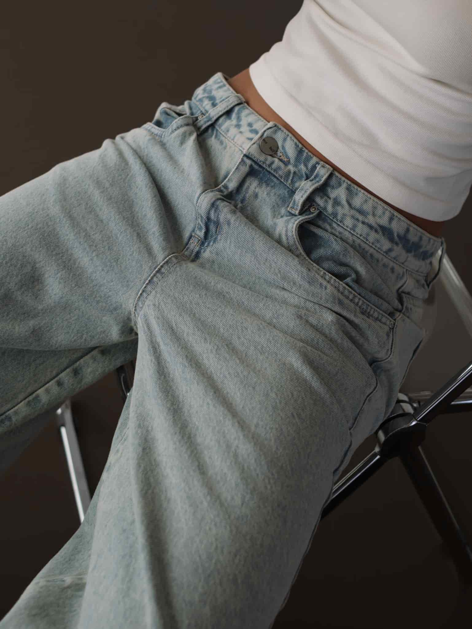 THE CULOTTE CLASSIC JEAN - NEW SOFT BLUE - miniatura 11