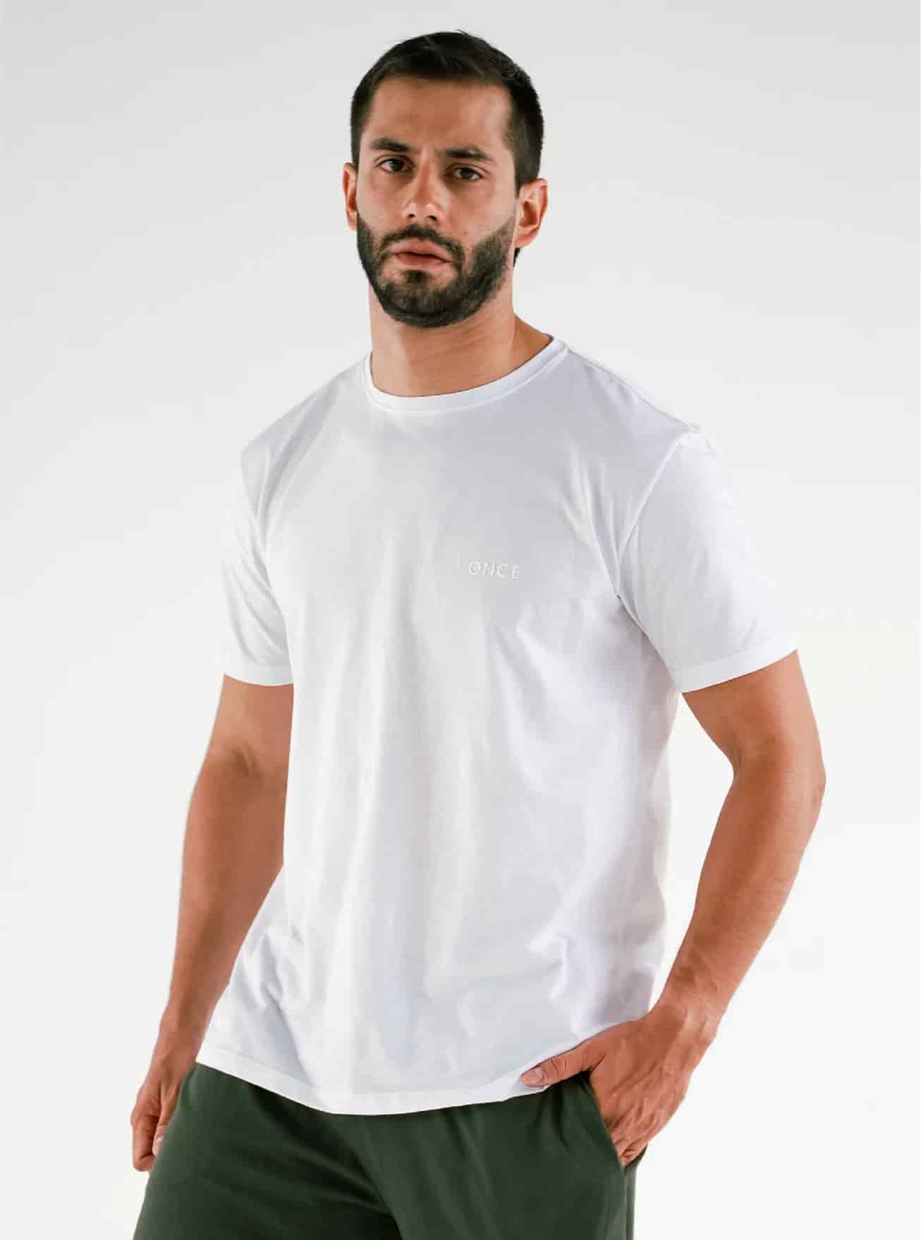 Camiseta de Hombre blanca - miniatura 6