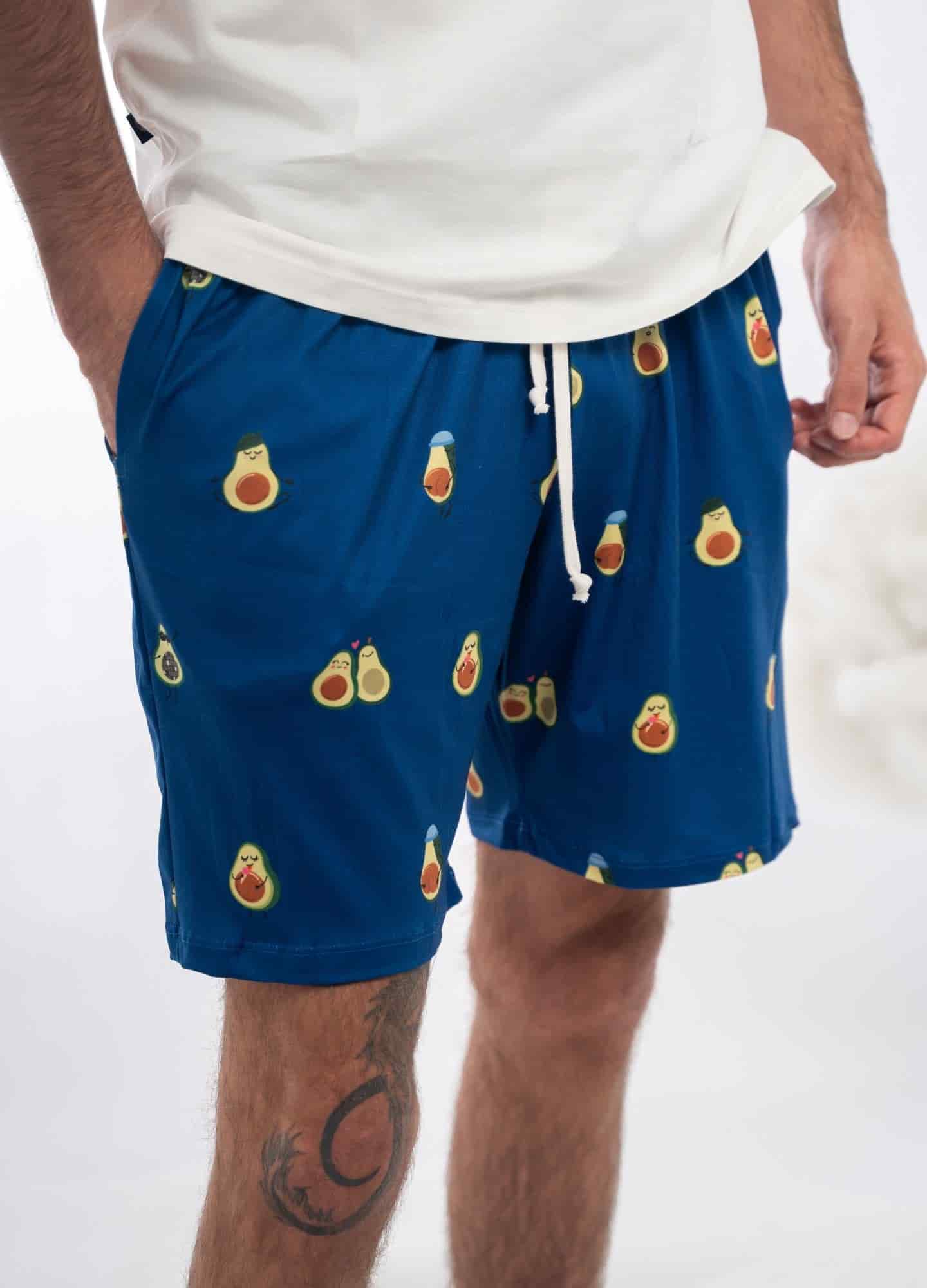 Conjunto Short Aguacate - Azul - miniatura 5