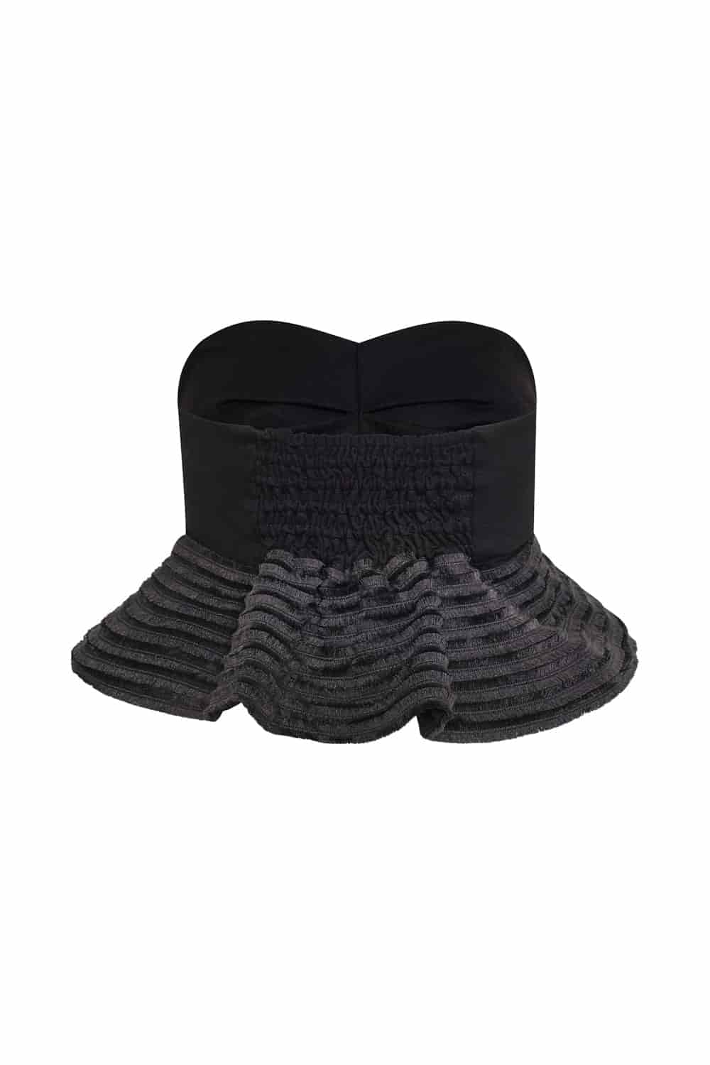 Crop top del mar negro - miniatura 3