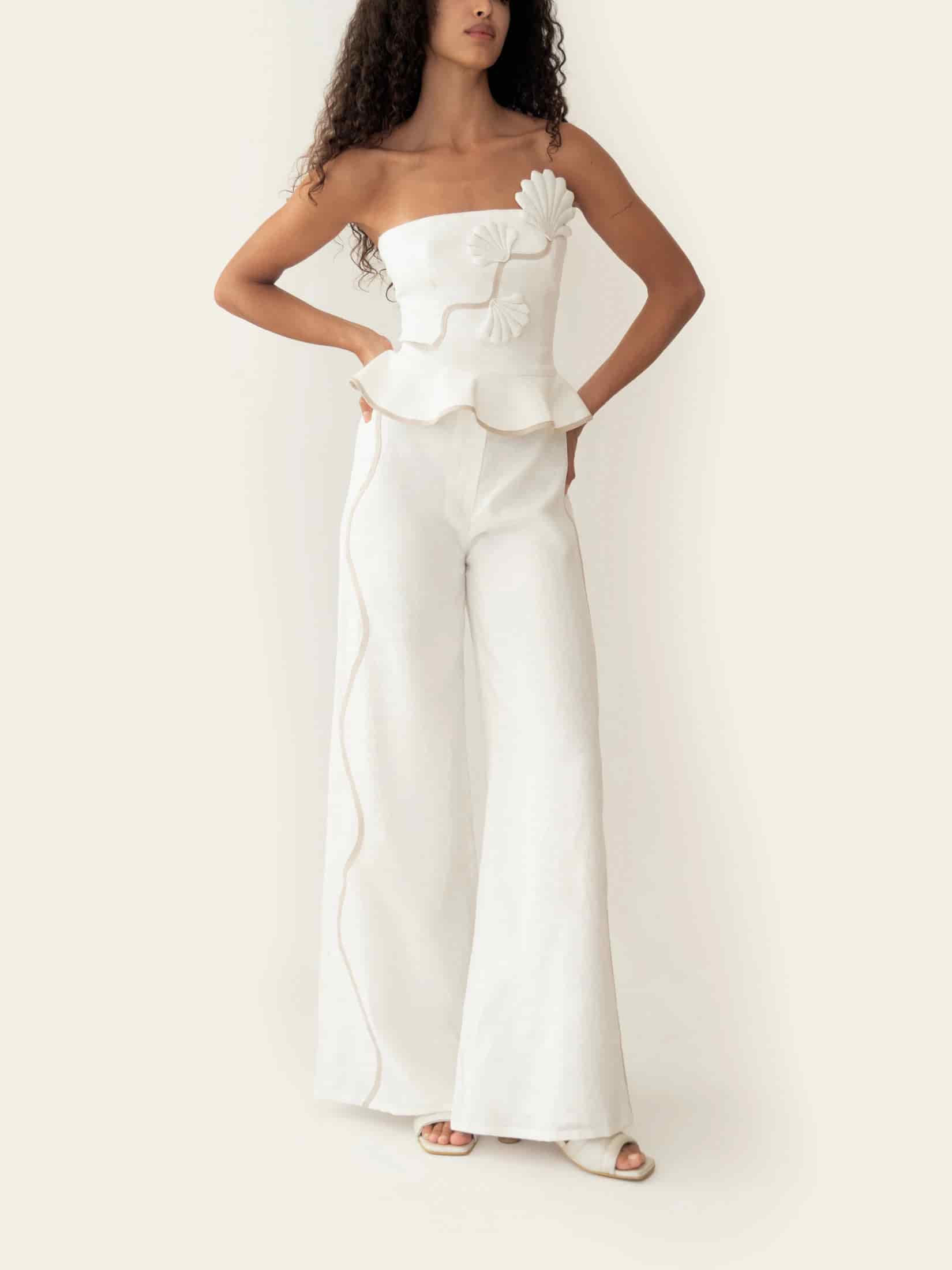 VAIANA TOP IVORY - miniatura 3
