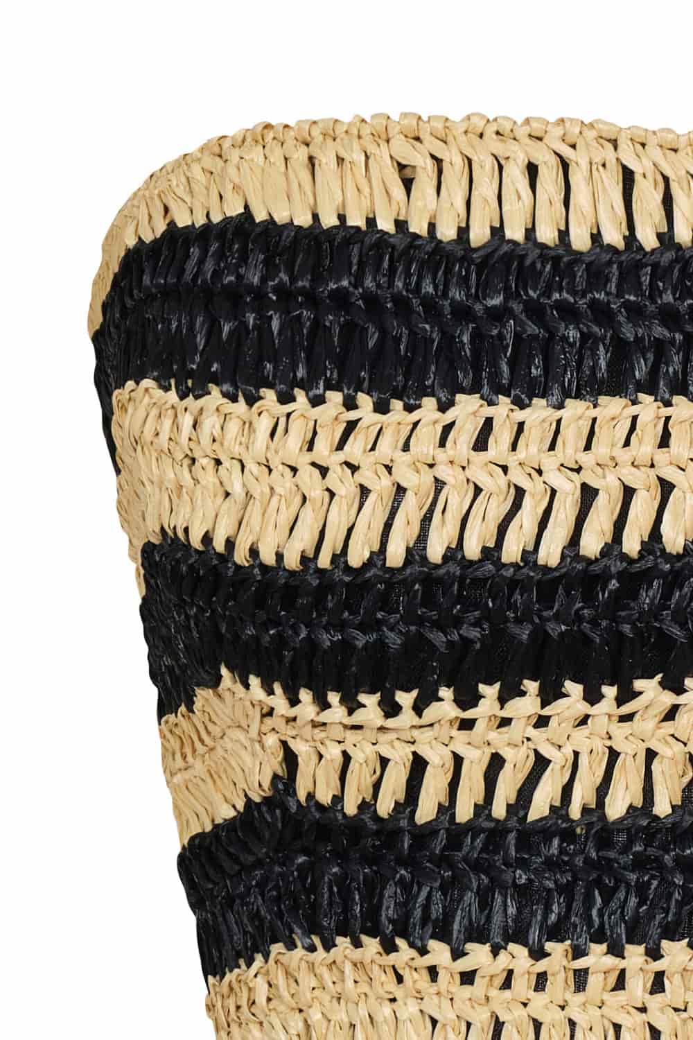 Crop top memorias crema negro - miniatura 4