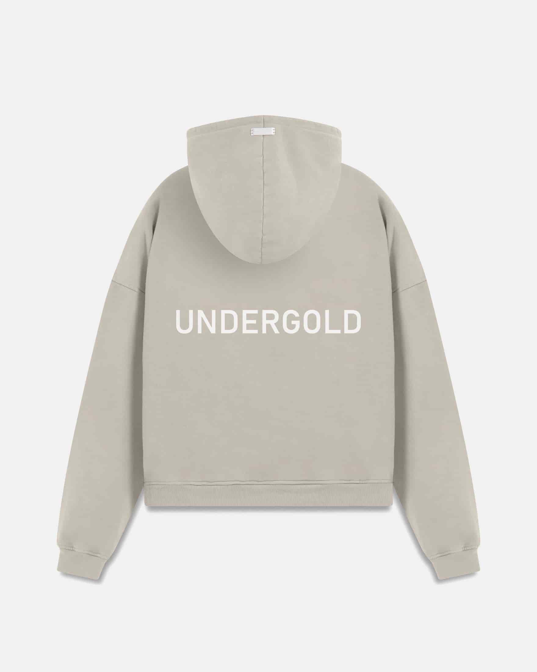Line Basic Hoodie Cream - miniatura 1