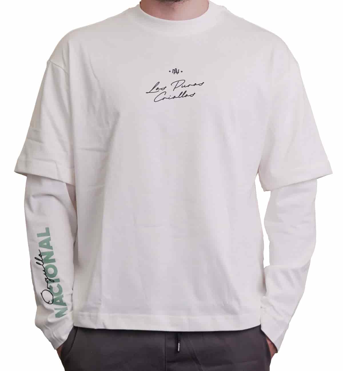 CAMIBUZO BLANCO HOMBRE FRENTE AN LPC - miniatura 1