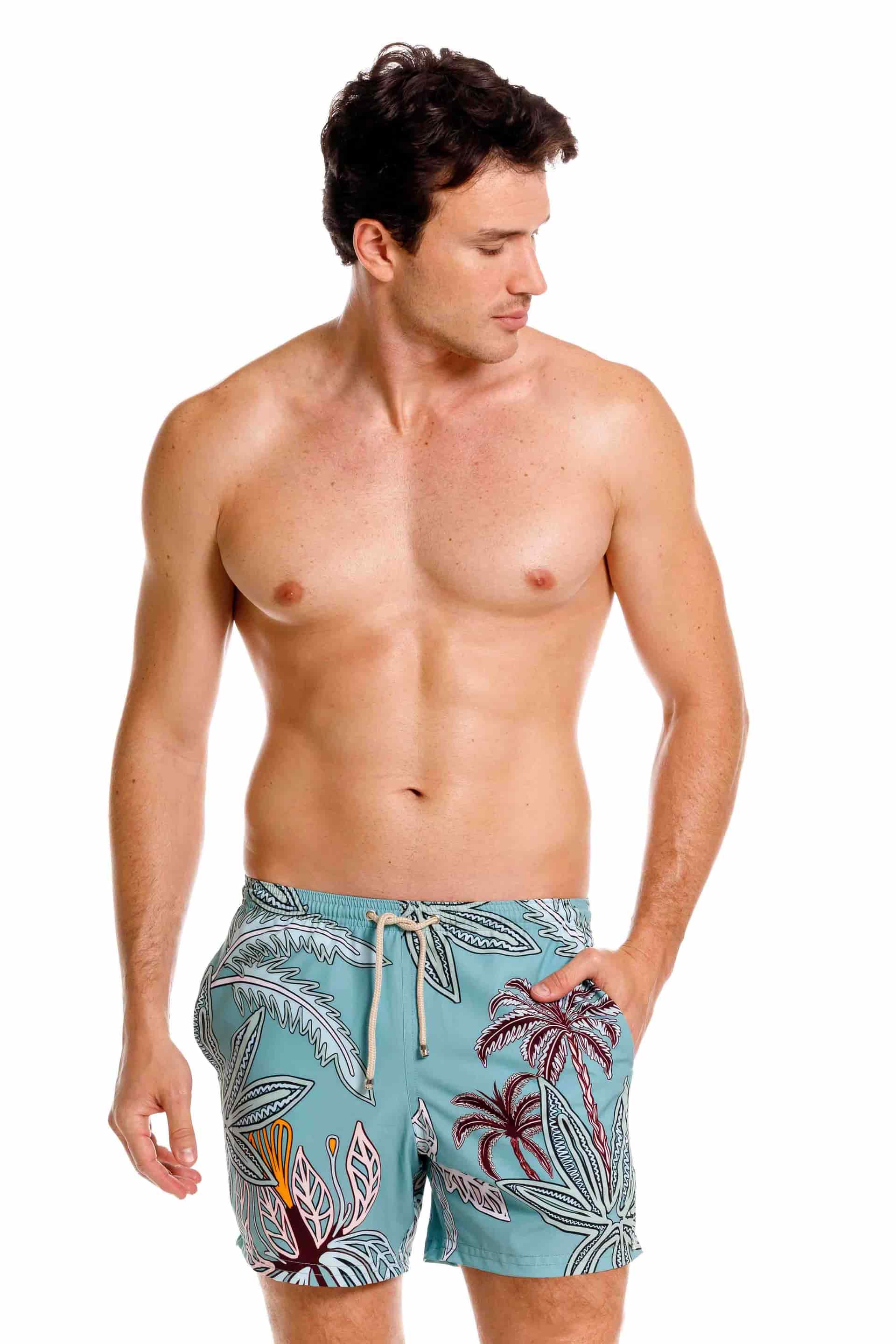 Pantaloneta Maxipalms Beige - miniatura 1
