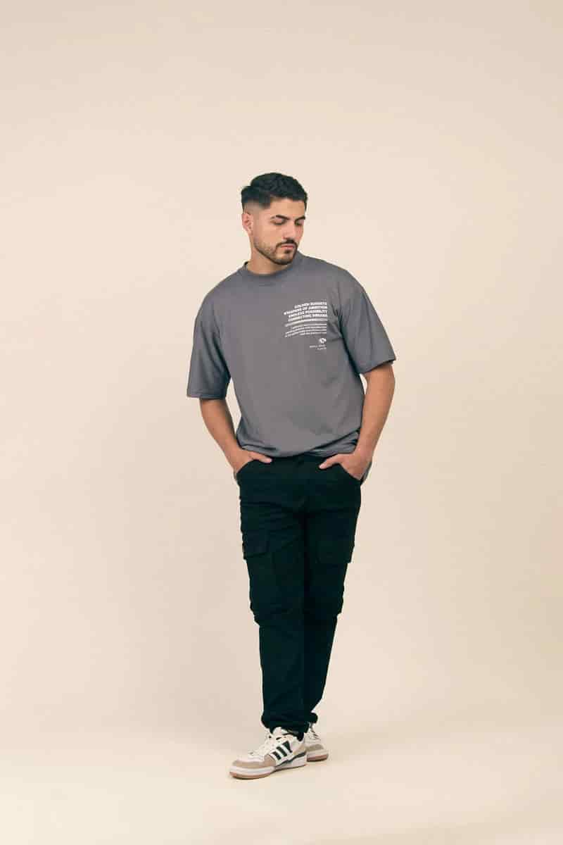 OVERSIZE 200GR GRIS GOLDEN SUNSETS - miniatura 4