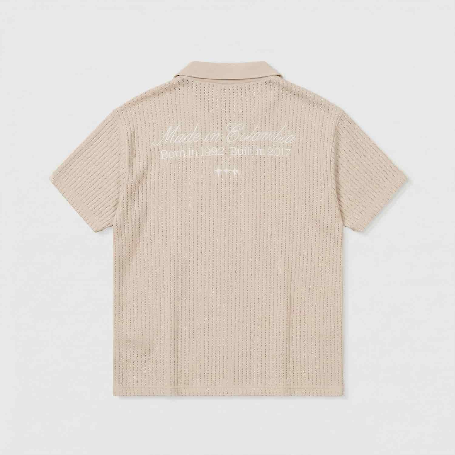 Knit Resort Polo - Sand - miniatura 4