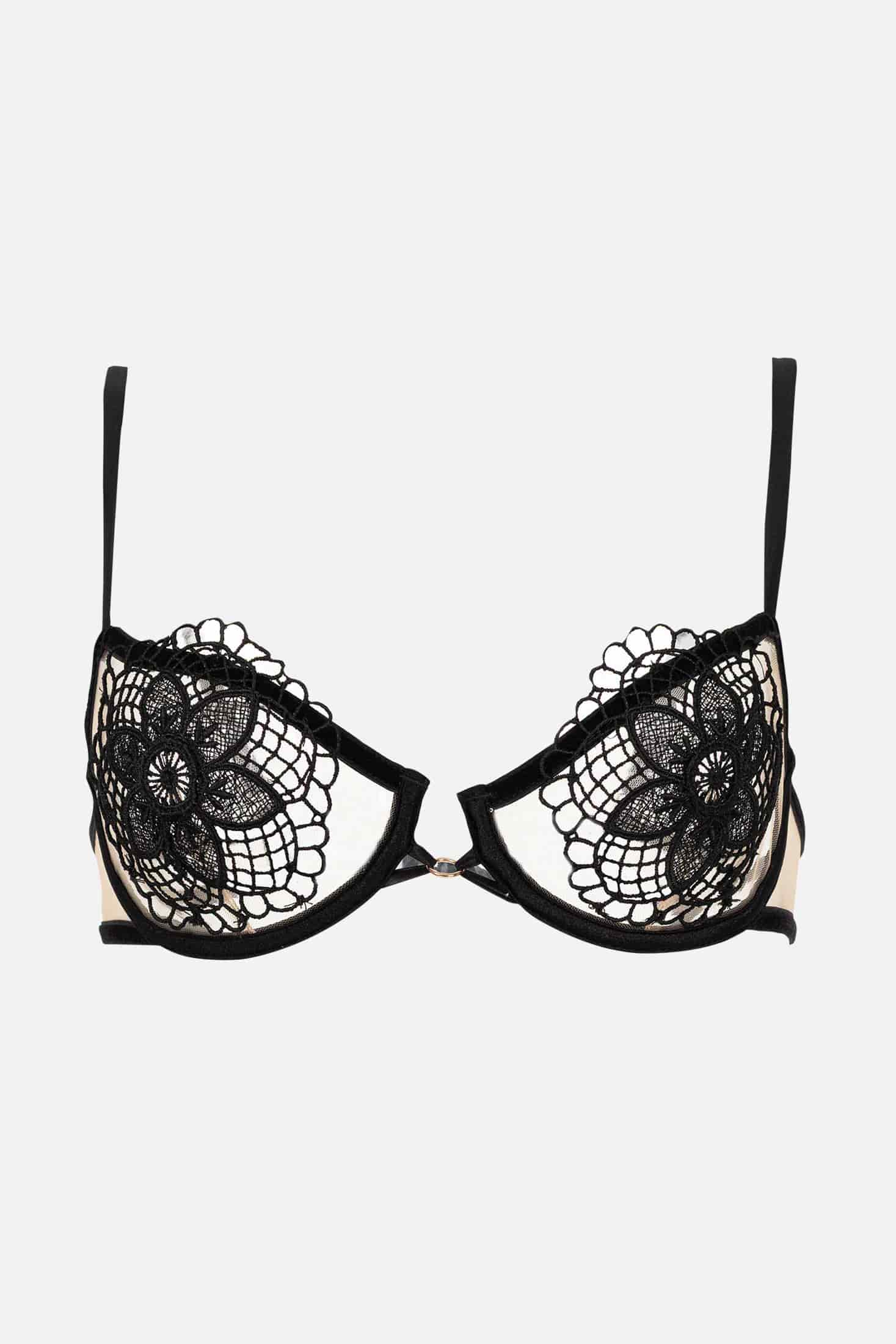 BRASIER CON ARO ELLIPSE NEGRO - miniatura 4