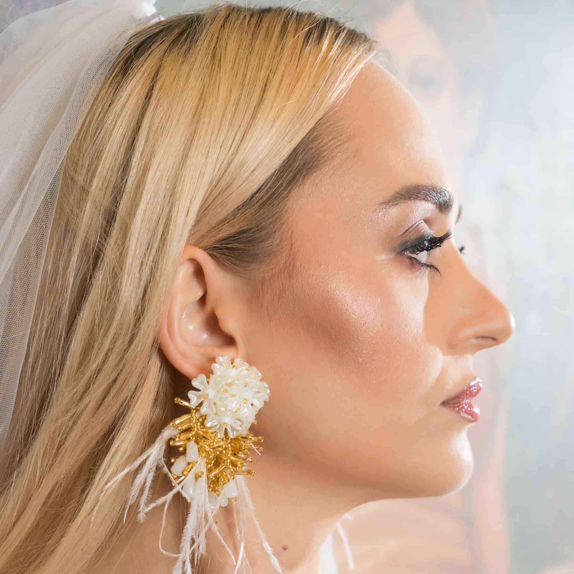 Bridal Chandelier Earrings - miniatura 2