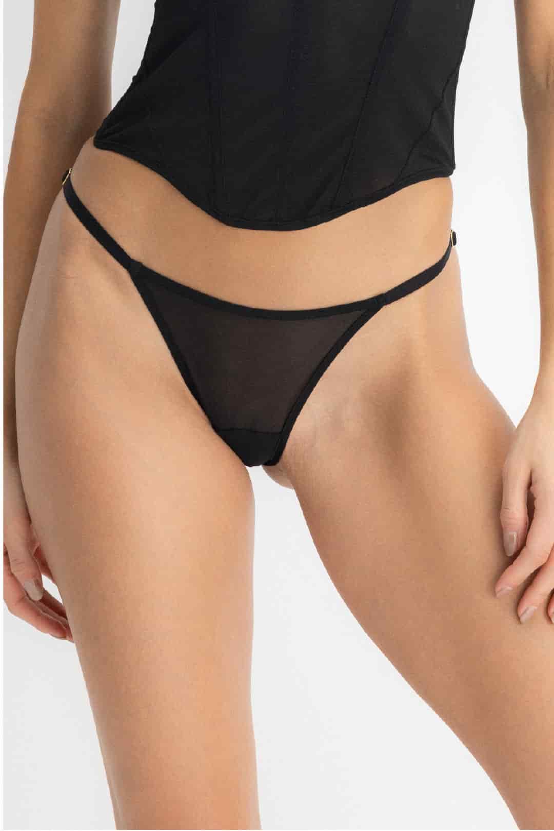 PANTY AISA GRADUABLE NEGRO - miniatura 1
