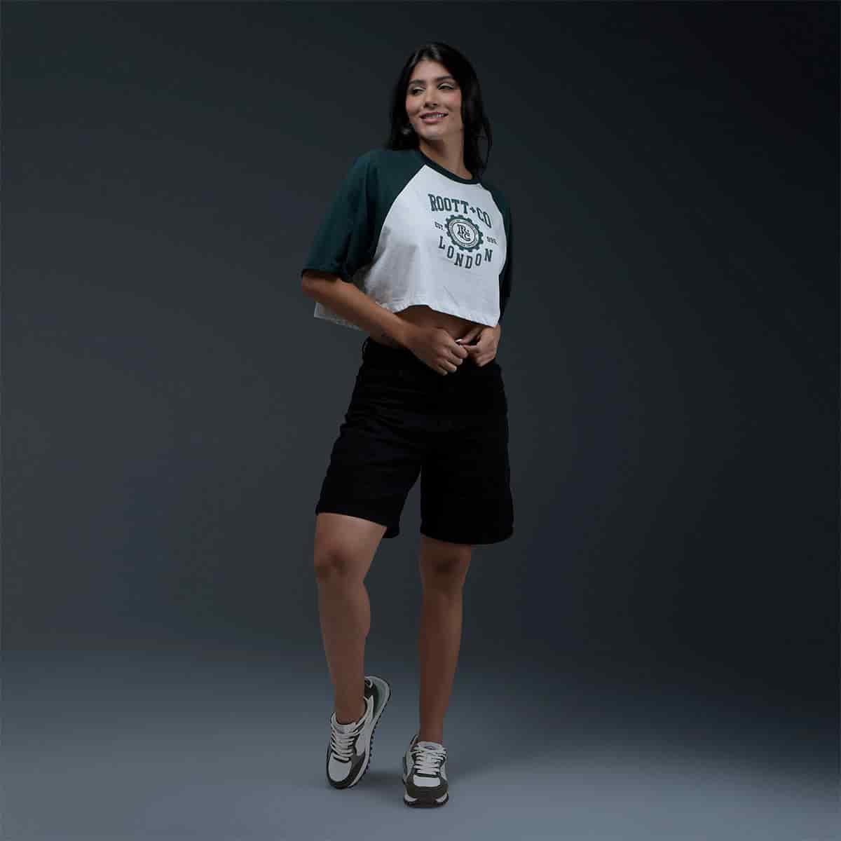 Camiseta Oversize Blanca Verde - miniatura 4