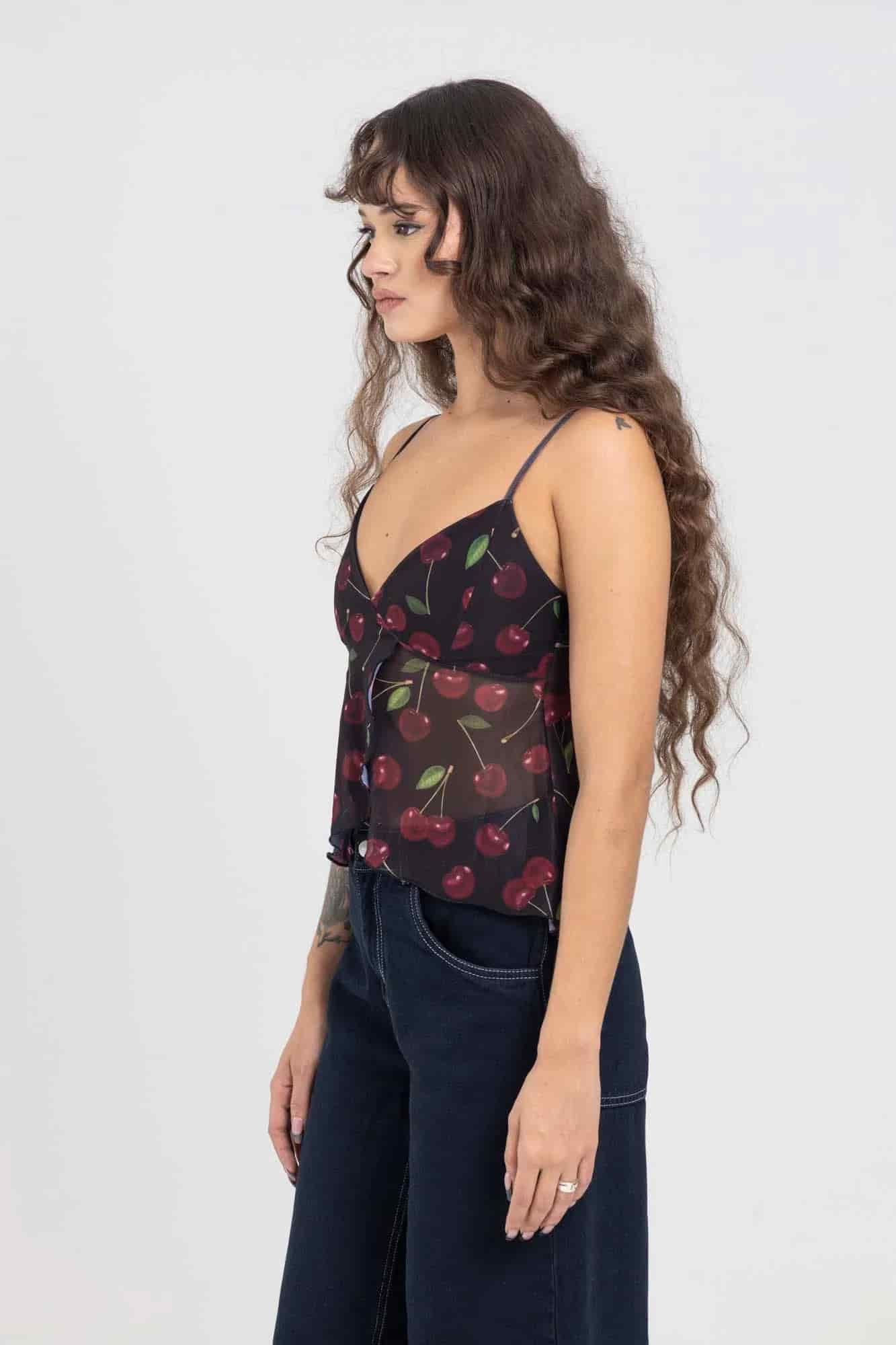 CHERRY MESH TOP - miniatura 15