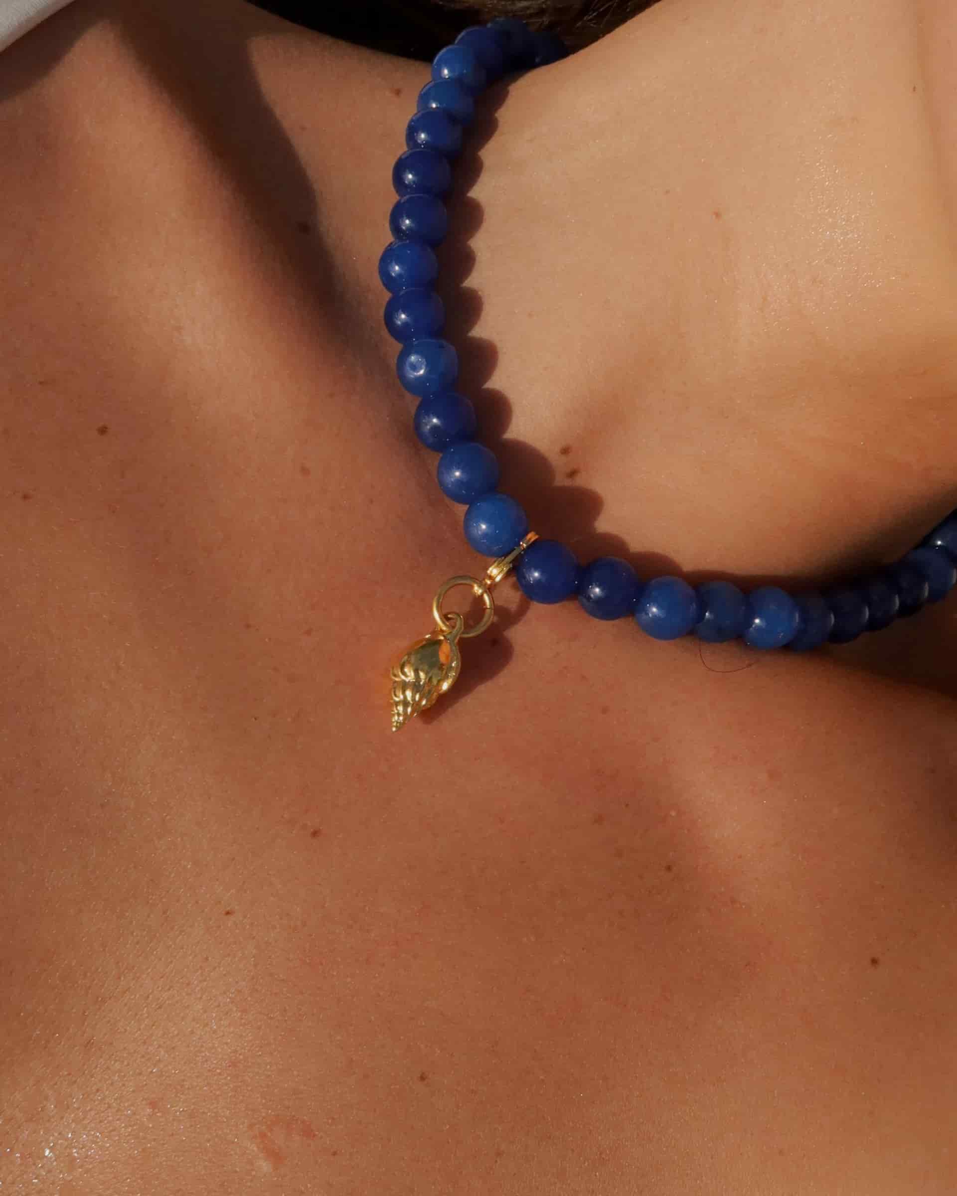 Zalva Necklace + Gold-Plated Removable Charm - miniatura 1